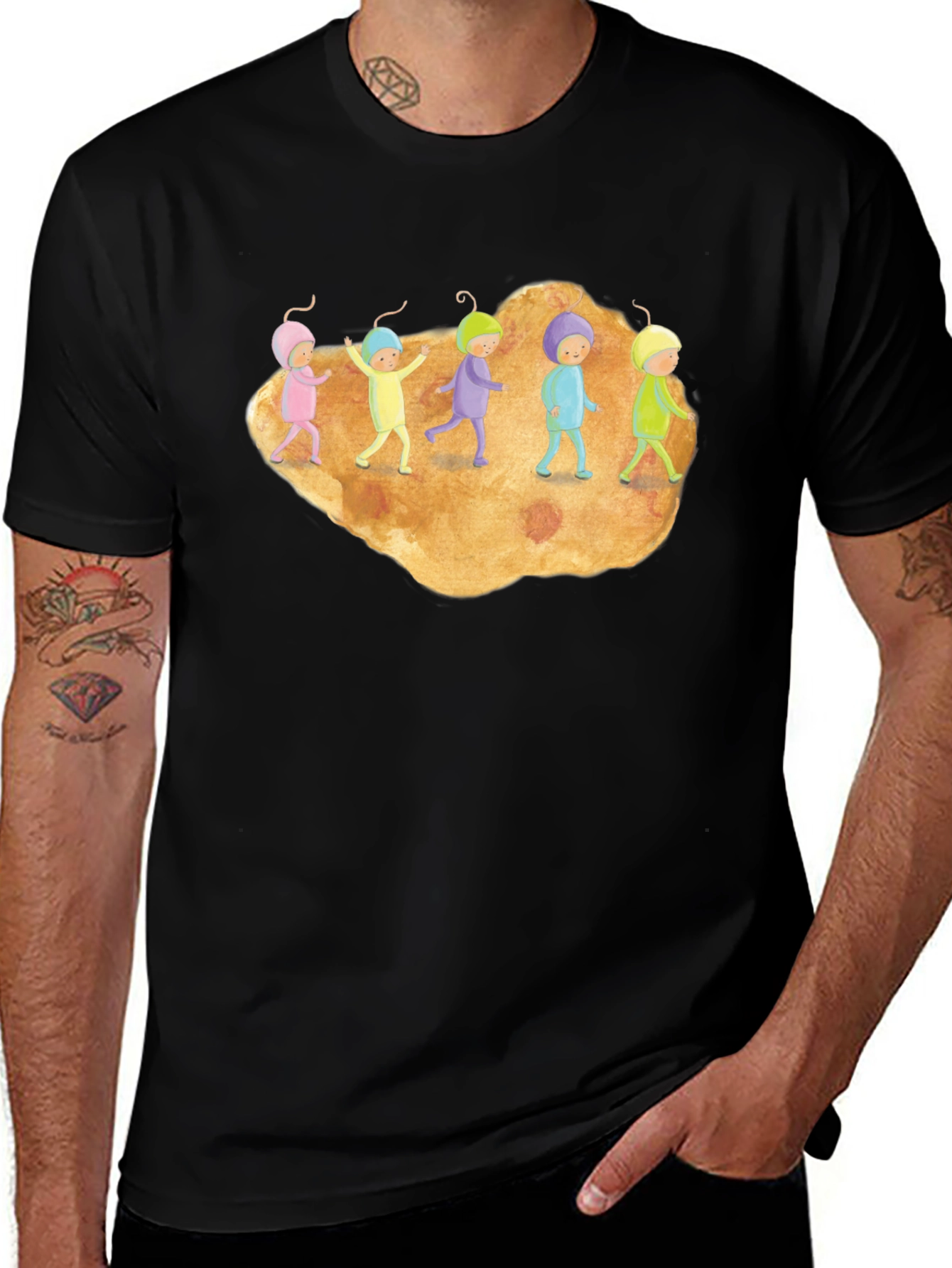 Iggle Piggle Inspired Crew Neck T-Shirt