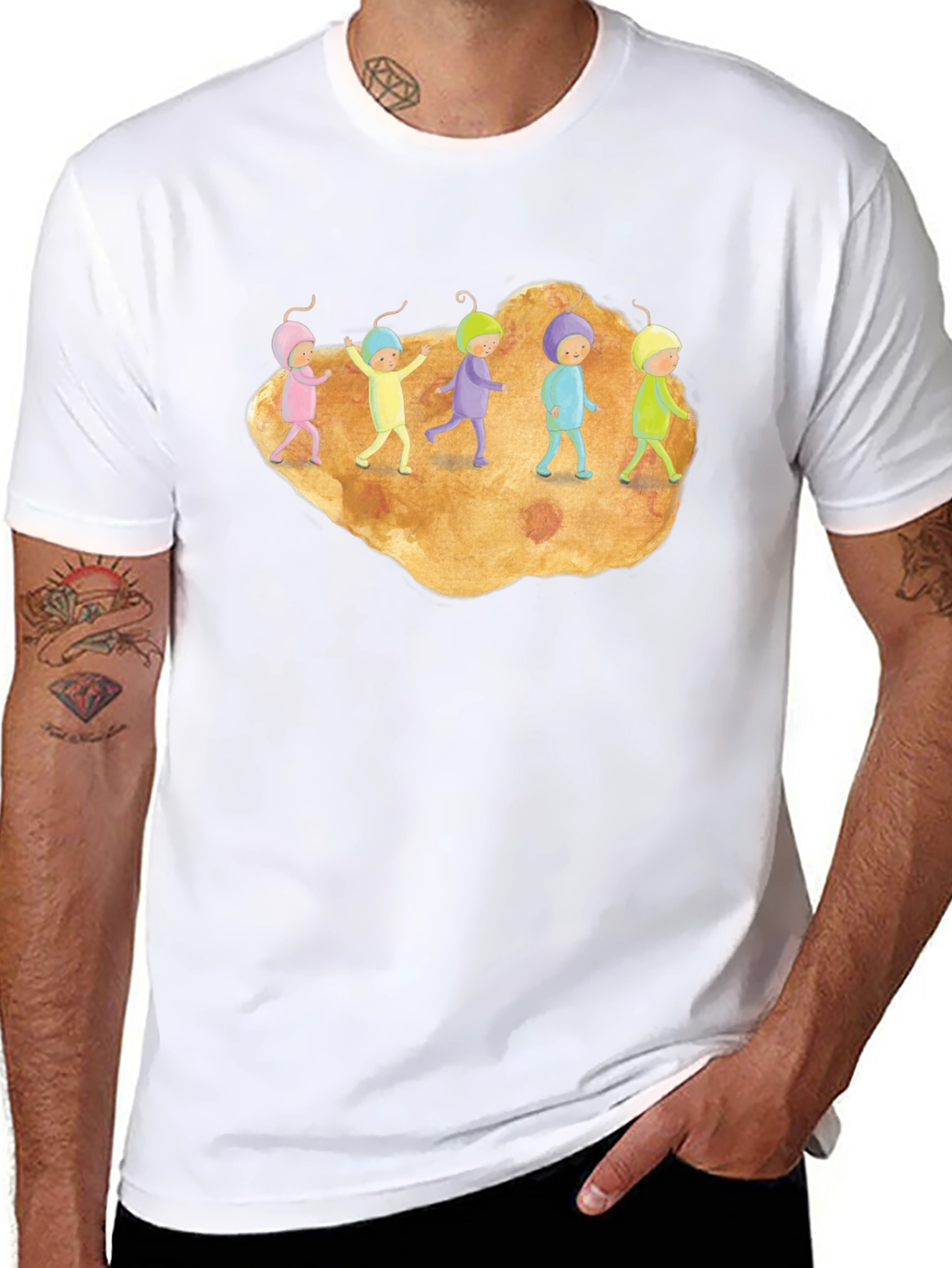 Iggle Piggle Inspired Crew Neck T-Shirt