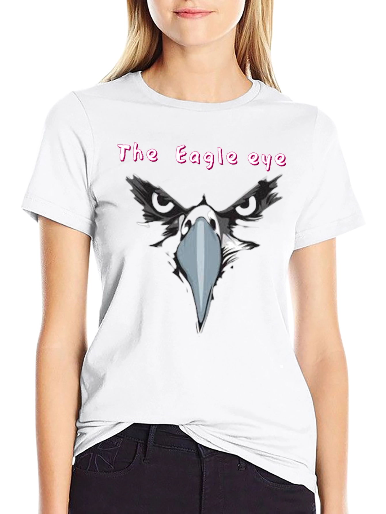 The Eagle Eye Graphic Tee - Mens Black T-Shirt