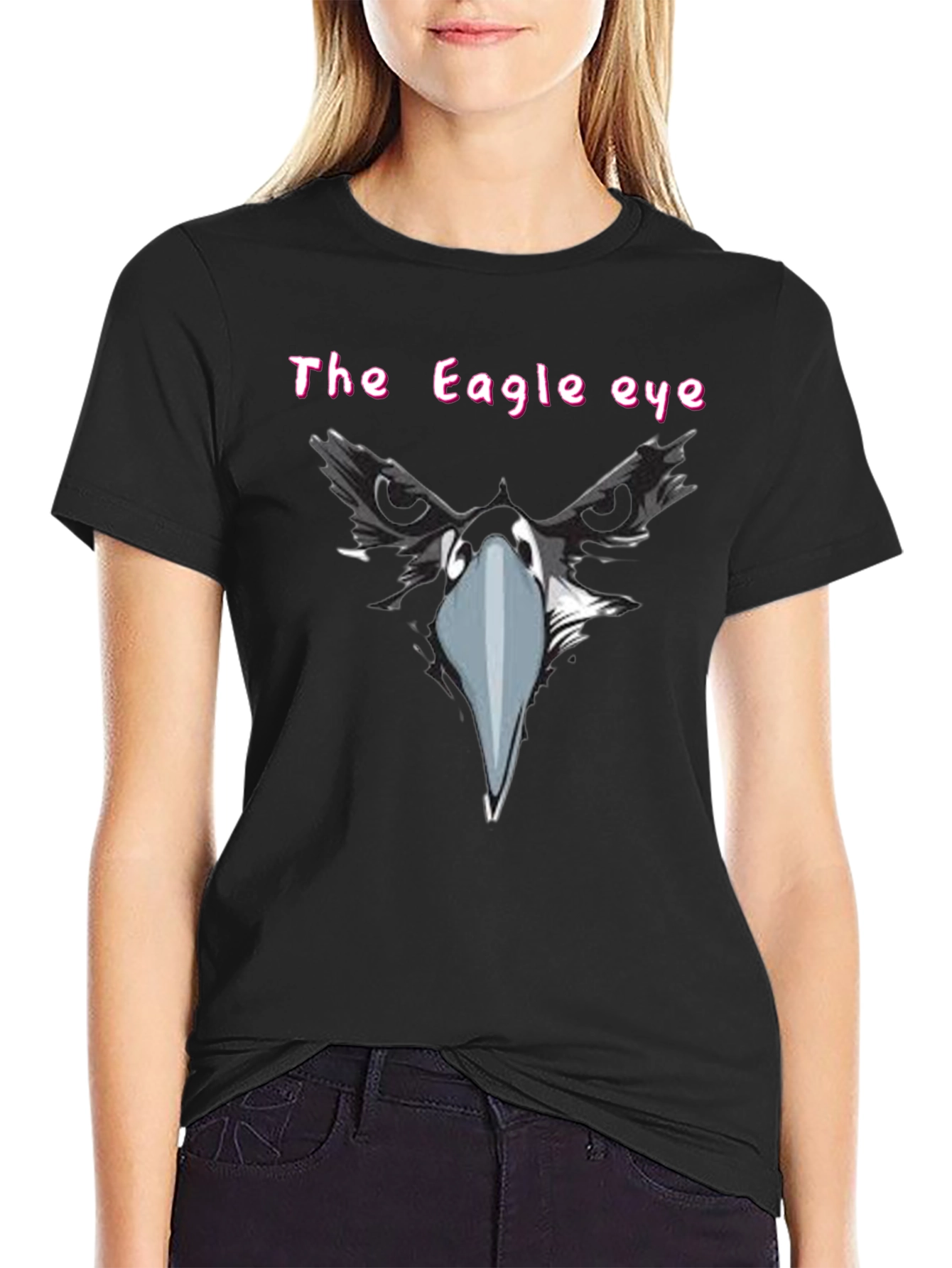 The Eagle Eye Graphic Tee - Mens Black T-Shirt