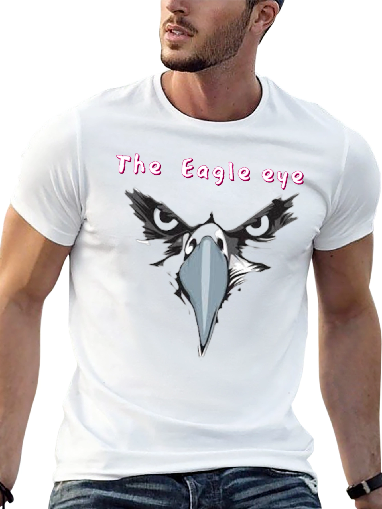 The Eagle Eye Graphic Tee - Mens Black T-Shirt
