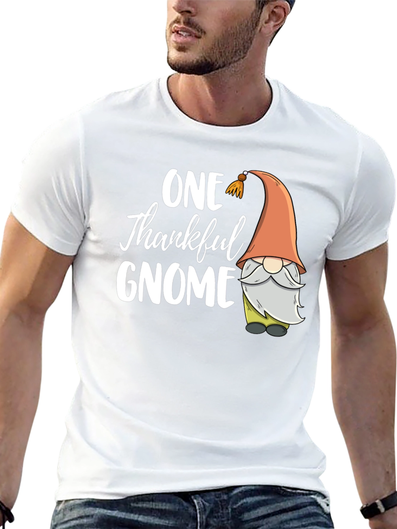 One Thankful Gnome Graphic Tee