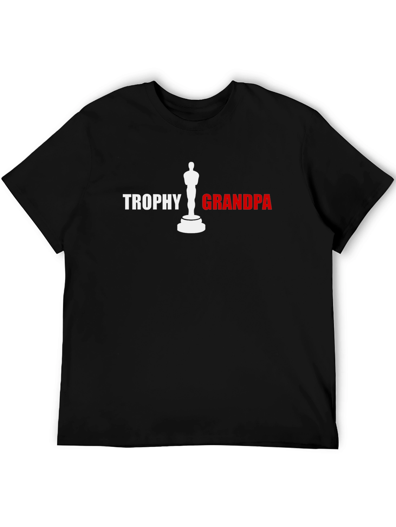 Trophy Grandpa Graphic Tee - Black