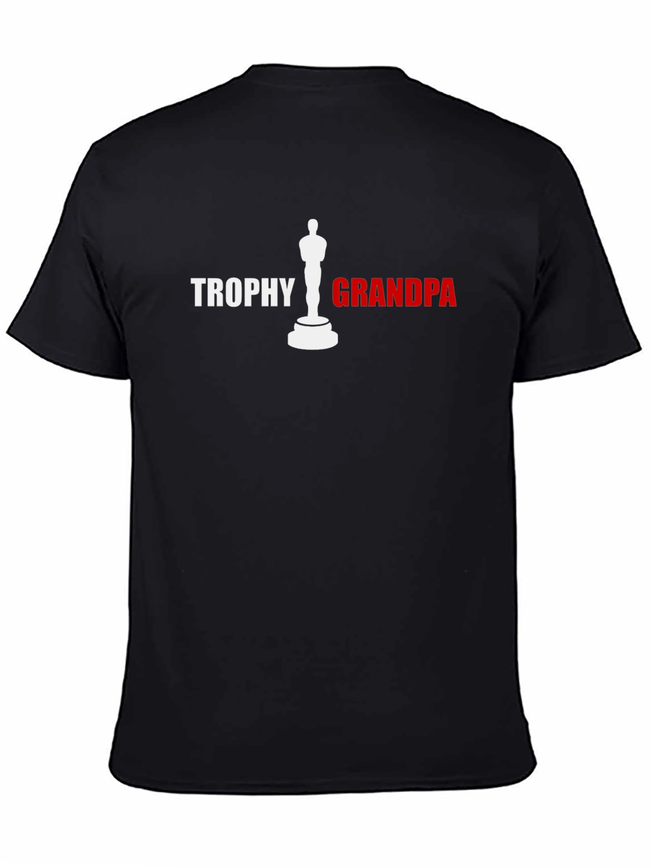 Trophy Grandpa Graphic Tee - Black