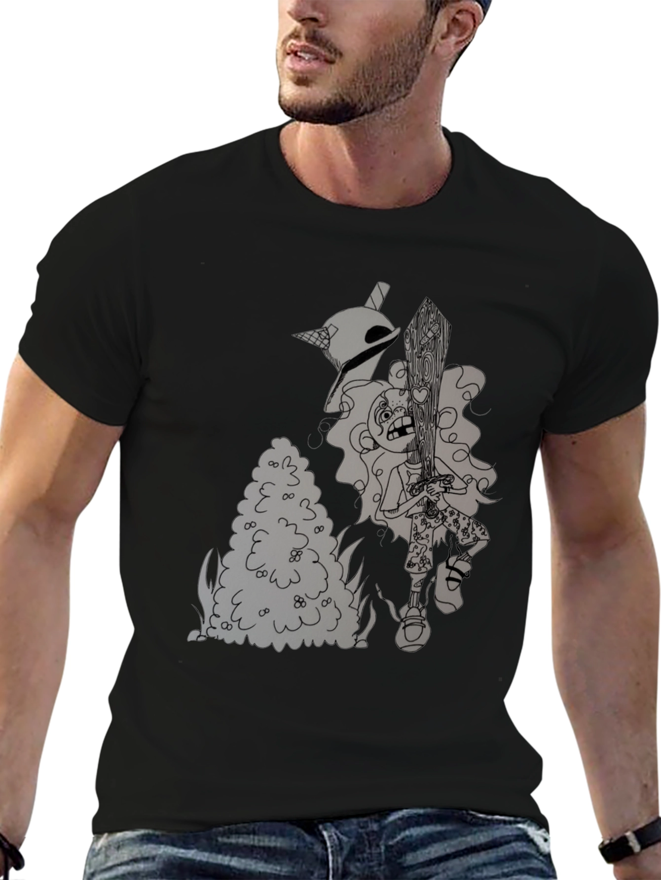Cartoon Character T-Shirt