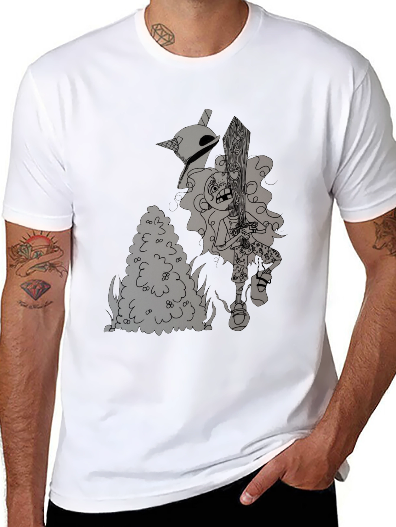 Cartoon Character T-Shirt