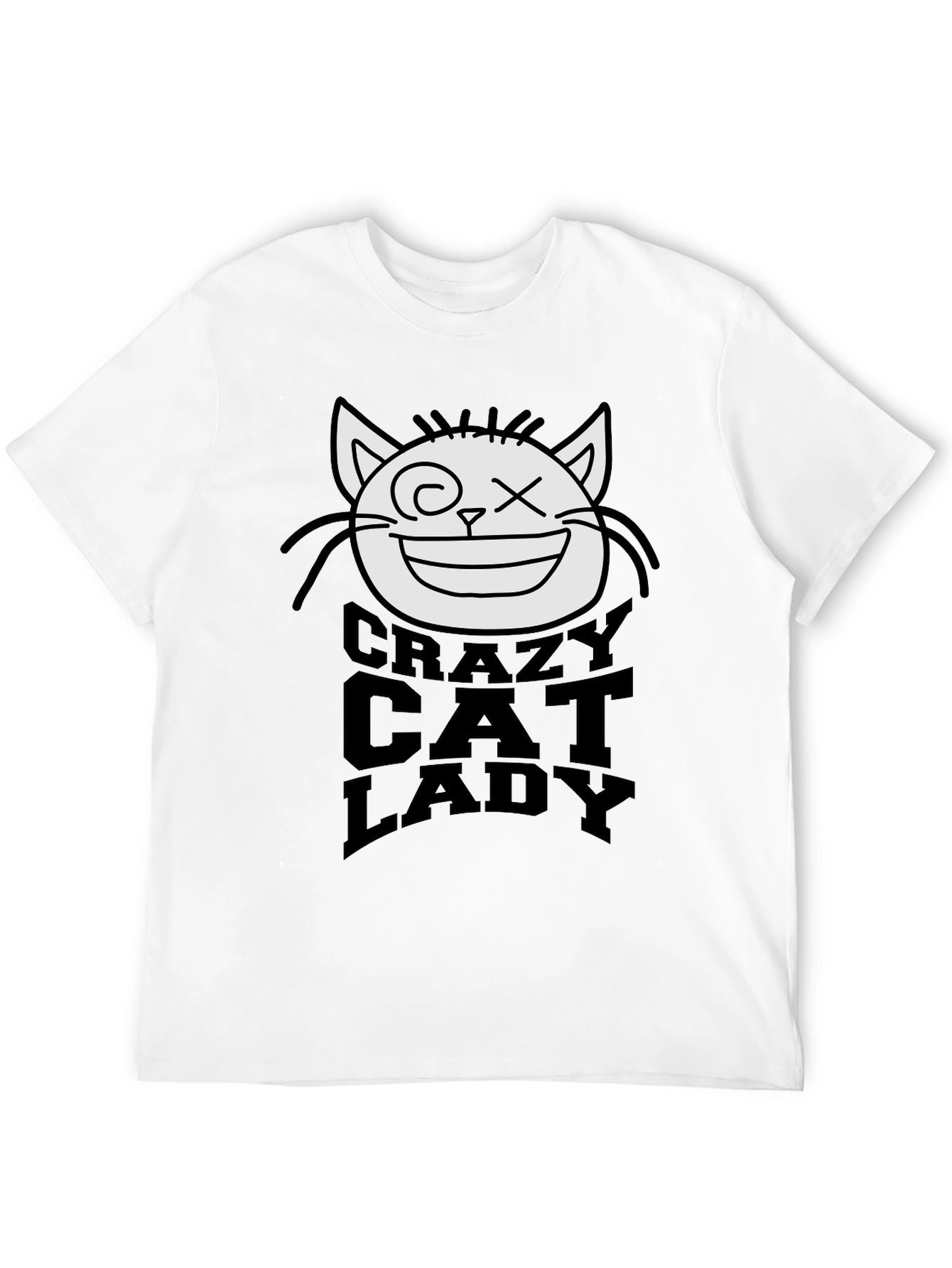 Crazy Cat Lady Graphic T-Shirt - Unisex Fit