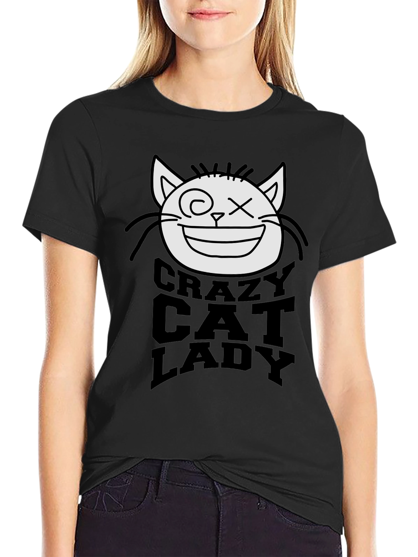 Crazy Cat Lady Graphic T-Shirt - Unisex Fit