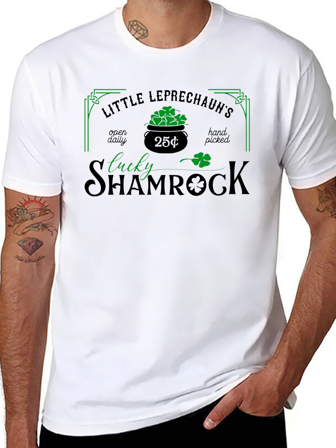 Lucky Shamrock St. Patricks Day T-Shirt