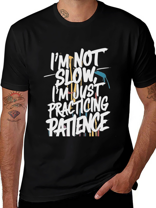 Funny Patience T-Shirt for Men