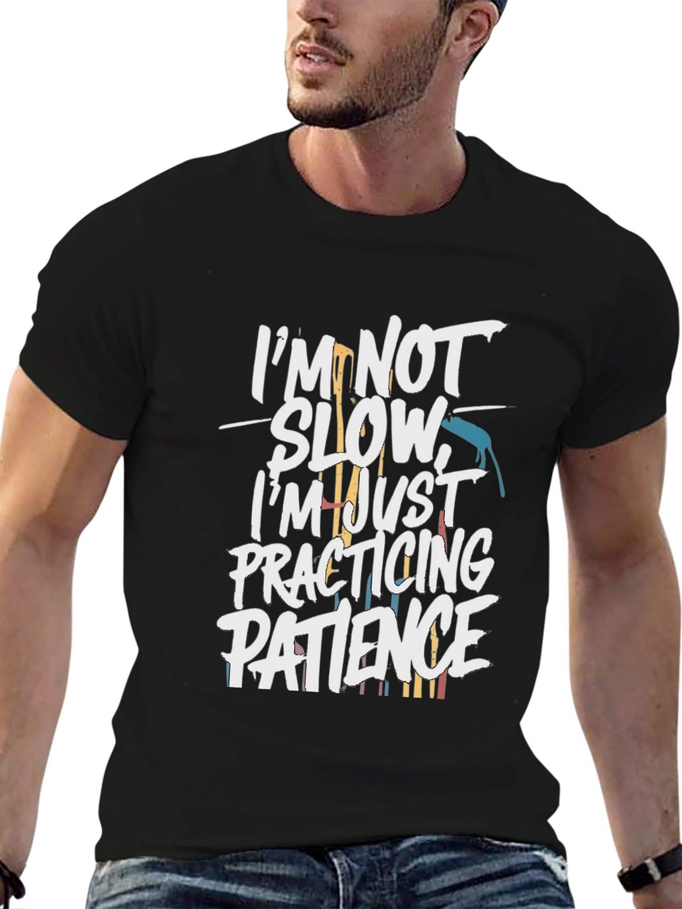 Funny Patience T-Shirt for Men