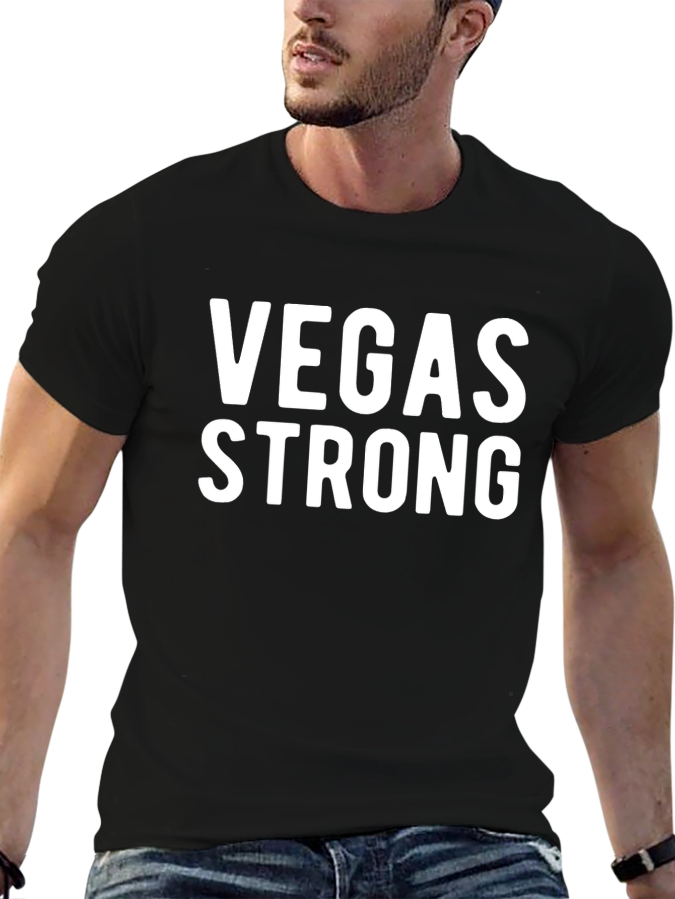Vegas Strong Graphic T-Shirt