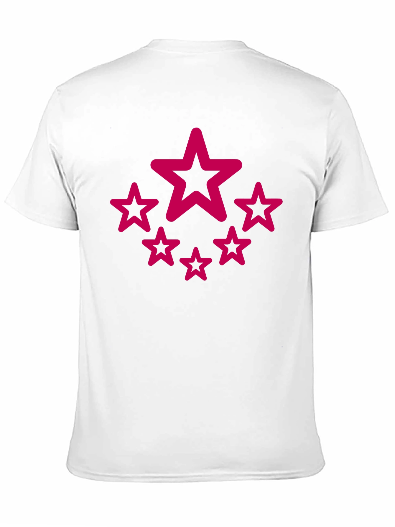 Star Circle Graphic Black T-Shirt