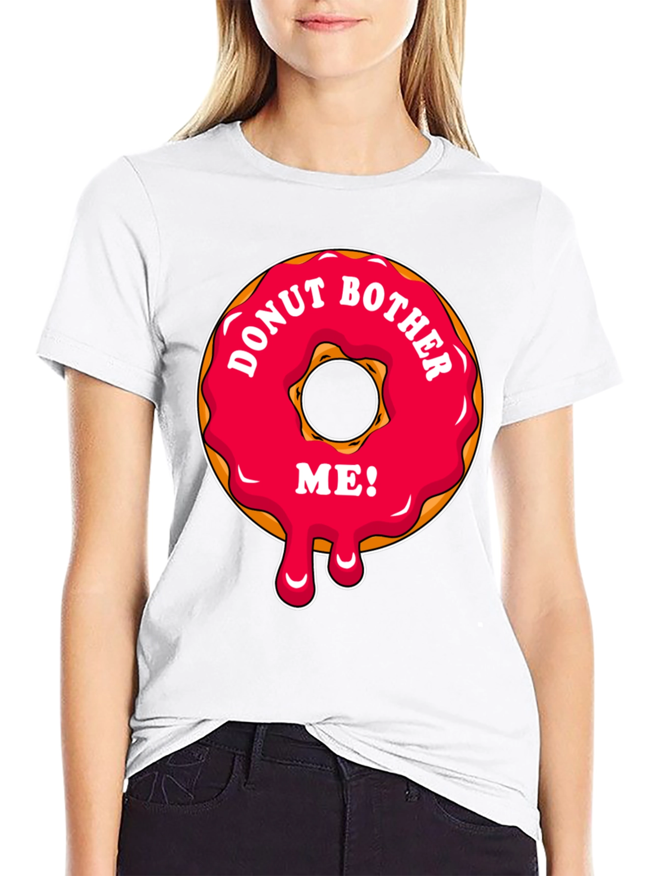 Donut Bother Me T-Shirt Funny Novelty Tee