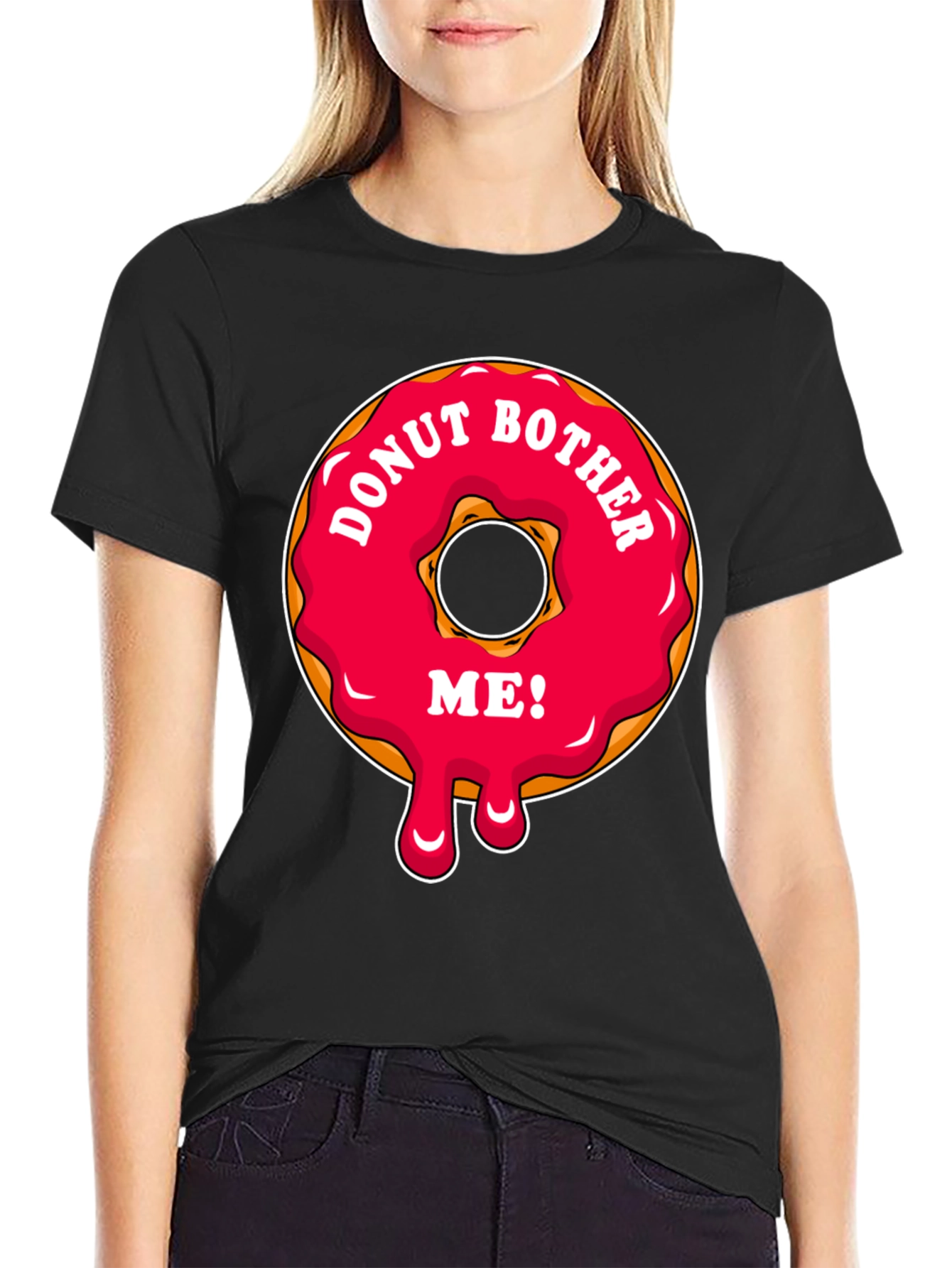 Donut Bother Me T-Shirt Funny Novelty Tee