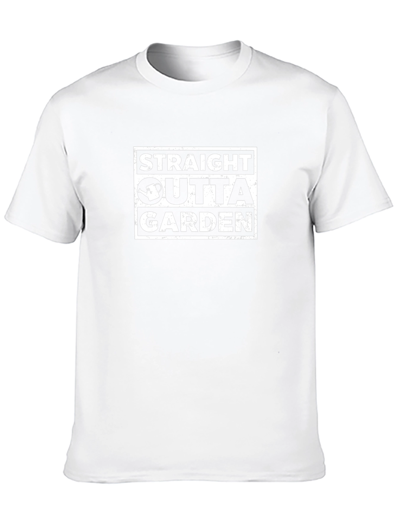 Straight Outta Garden T-Shirt - Funny Gardener Tee