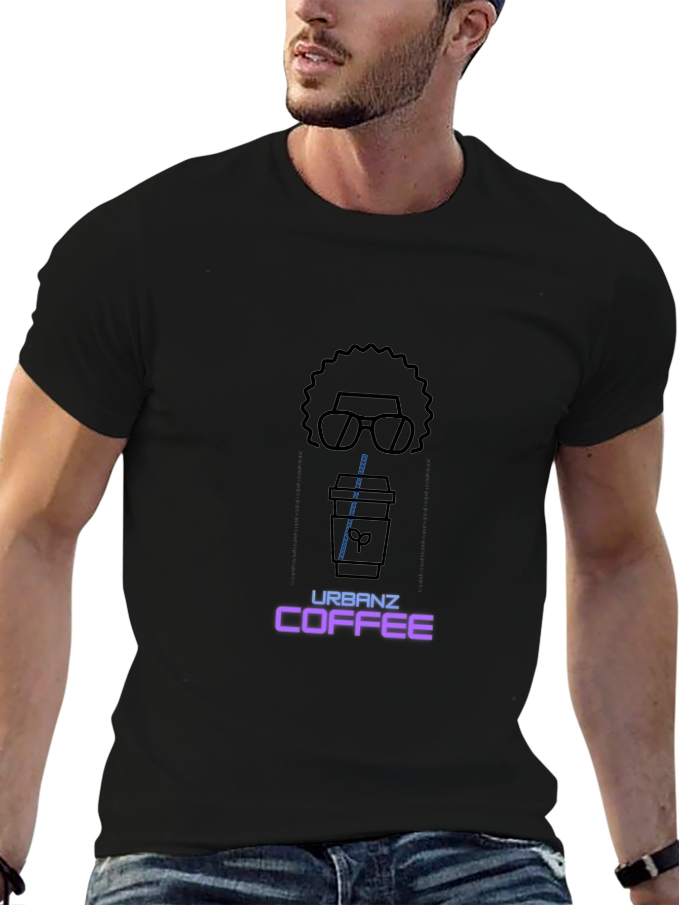 Urbanz Coffee Graphic Tee - Stylish & Unique