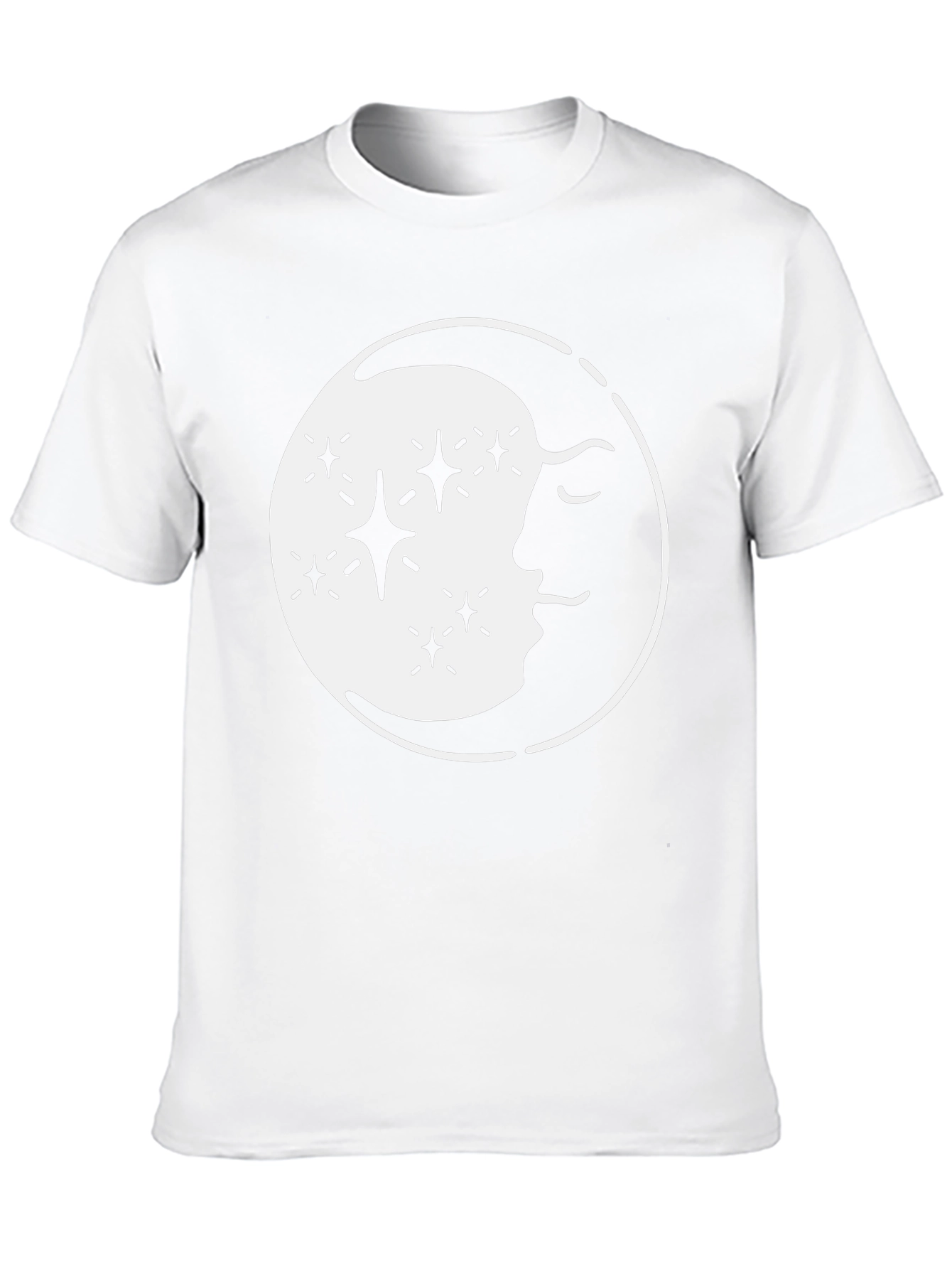 Celestial Moon Graphic T-Shirt