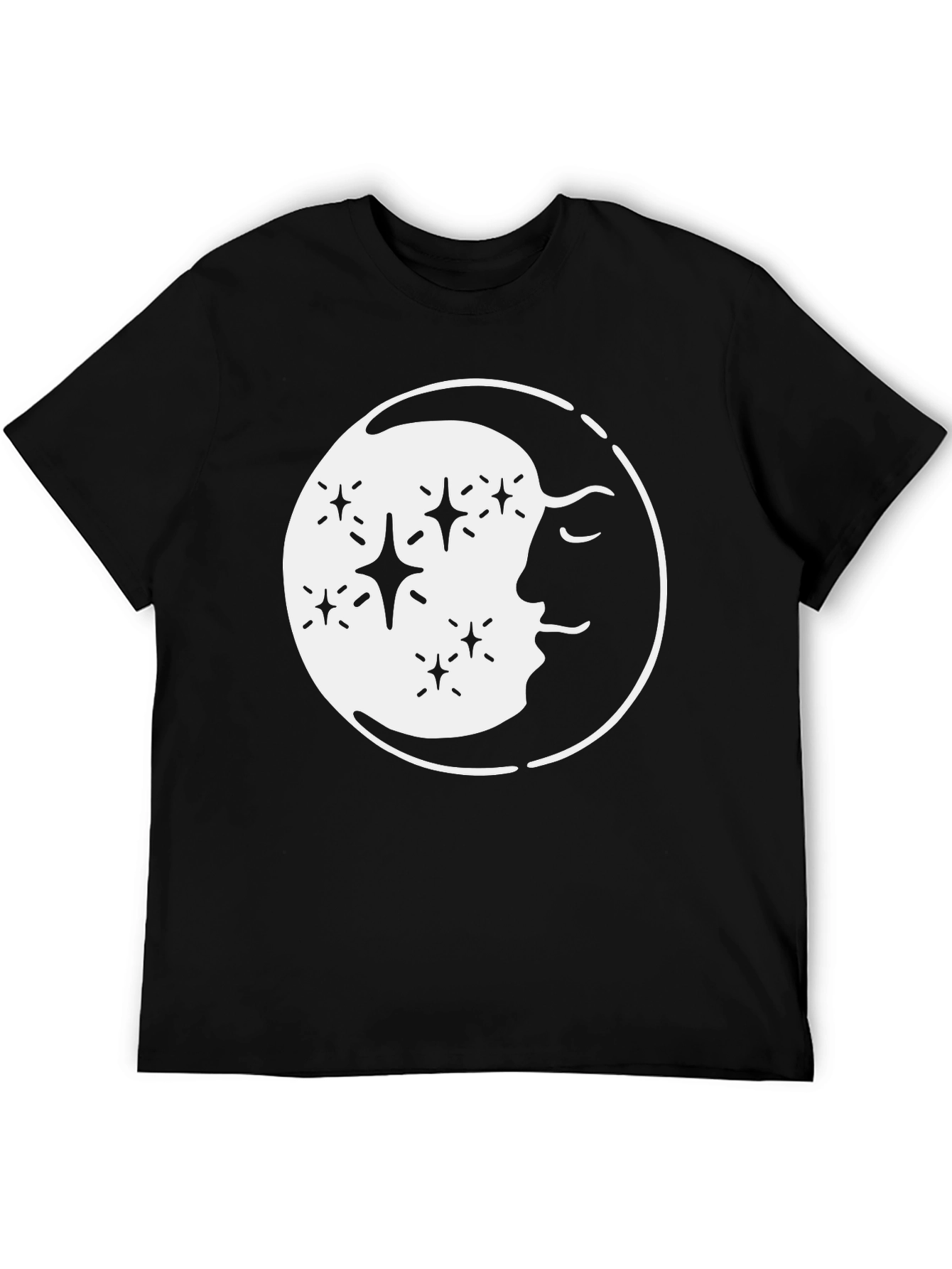 Celestial Moon Graphic T-Shirt