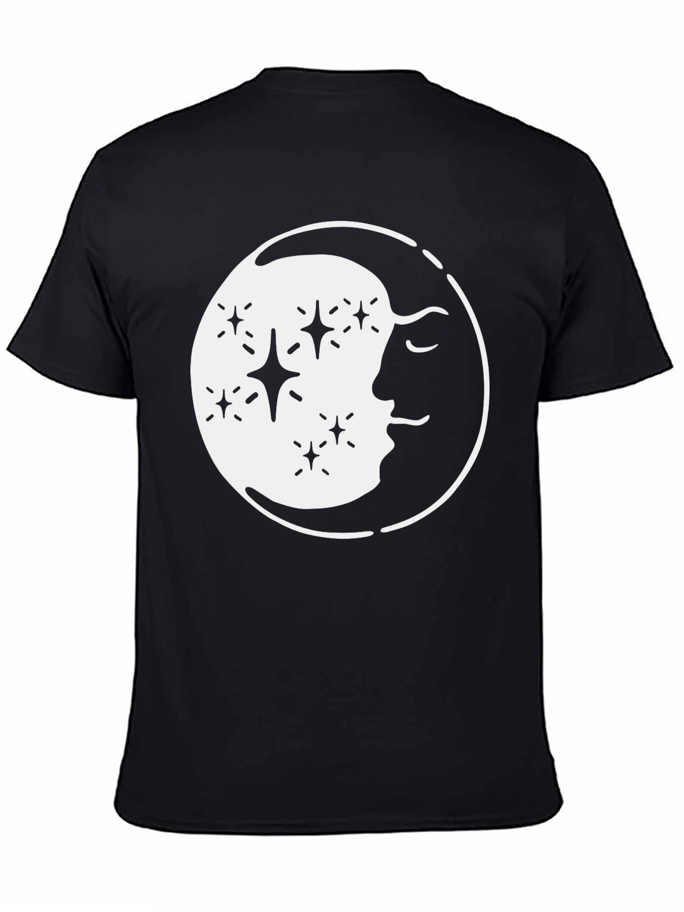 Celestial Moon Graphic T-Shirt