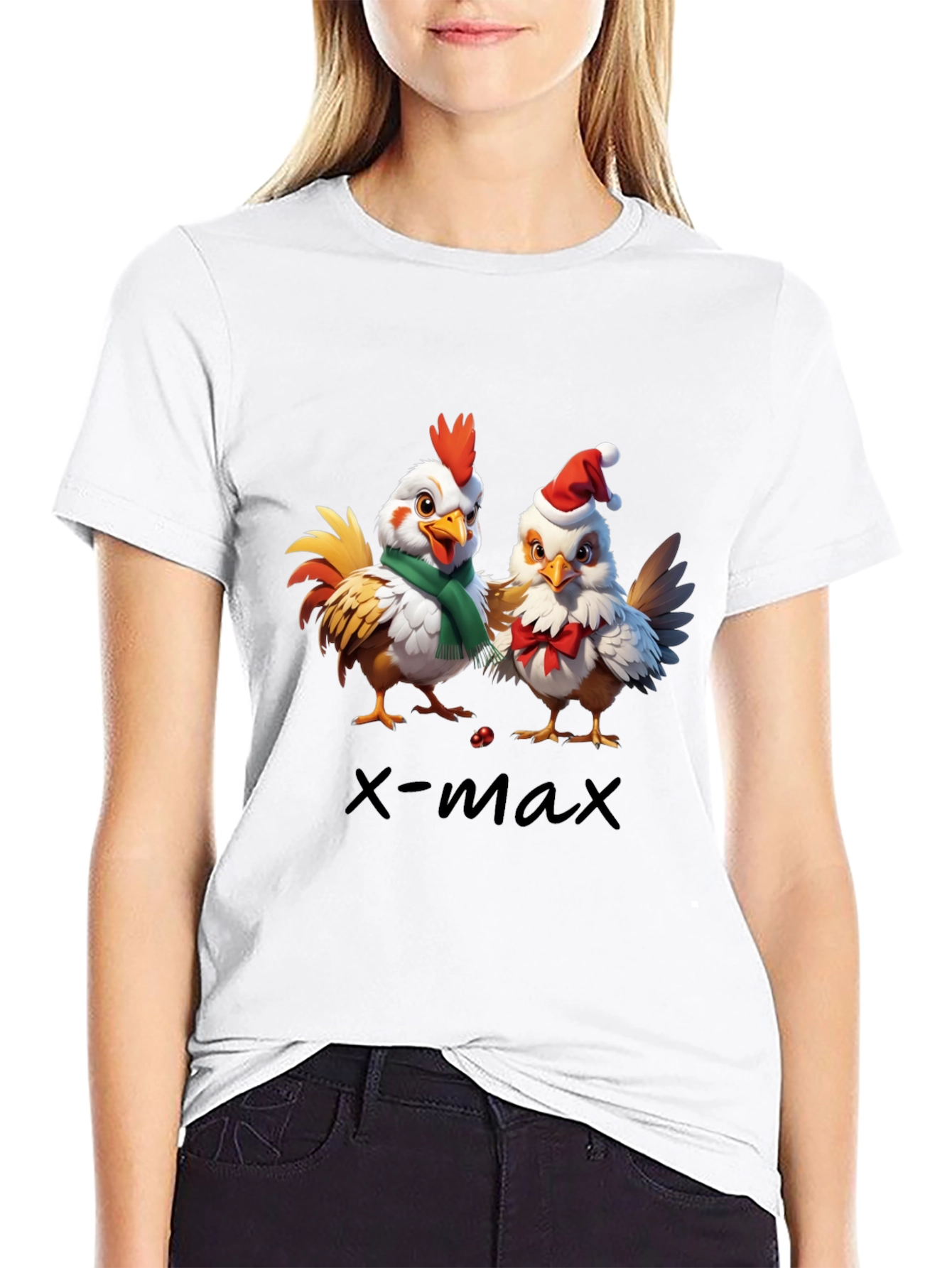 X-Max Chicken Graphic Tee
