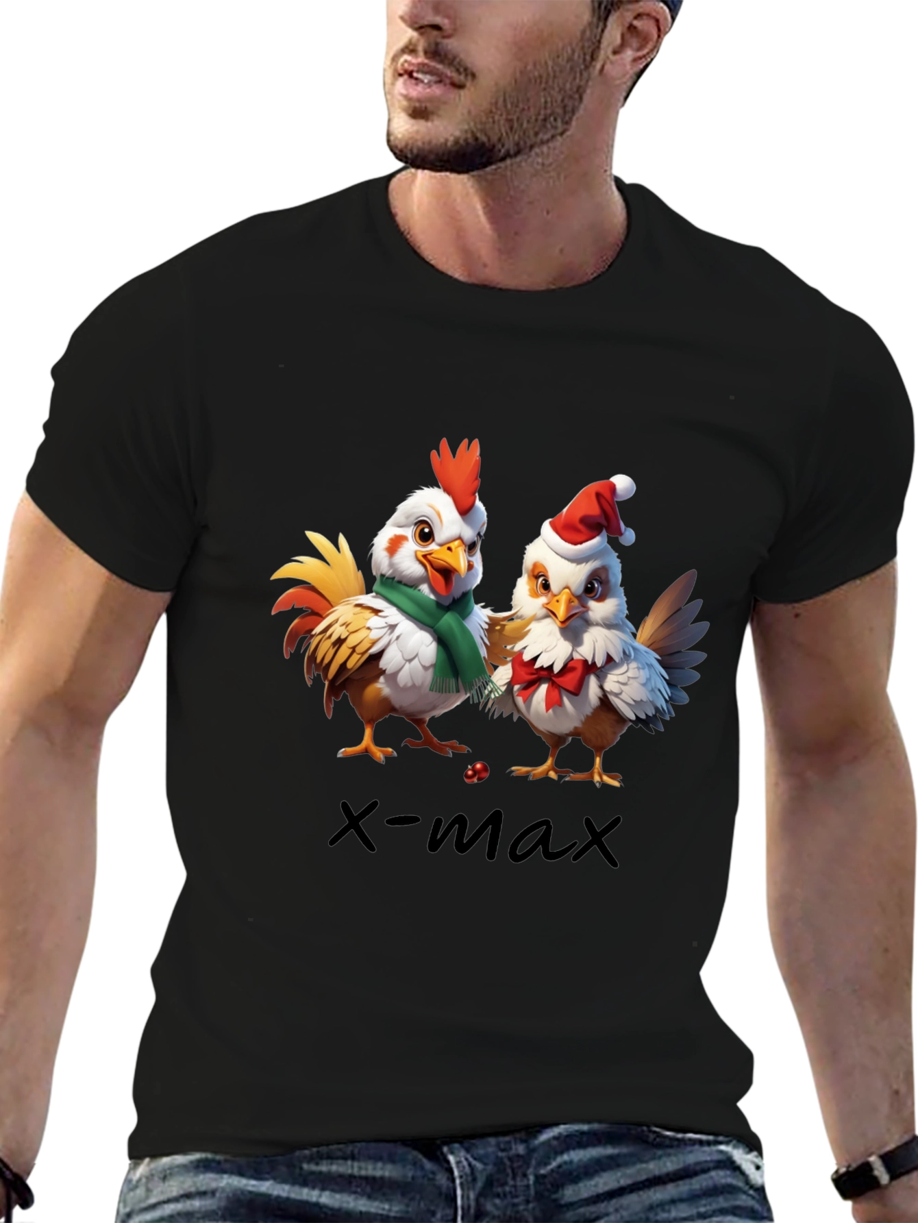 X-Max Chicken Graphic Tee
