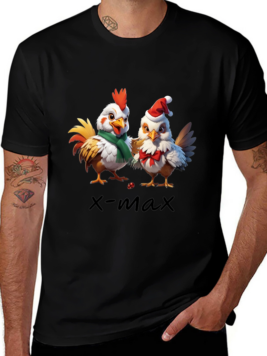 X-Max Chicken Graphic Tee