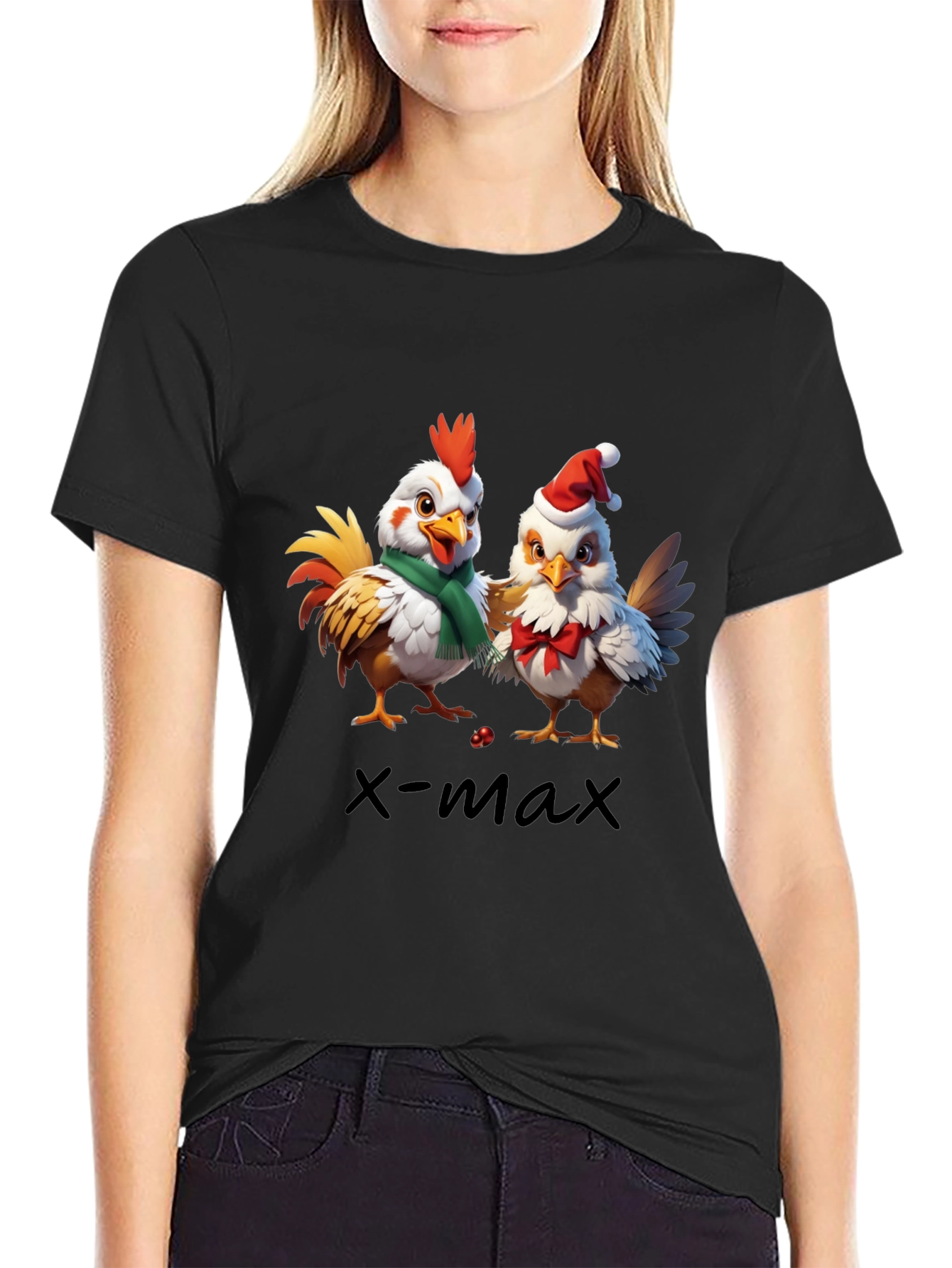 X-Max Chicken Graphic Tee