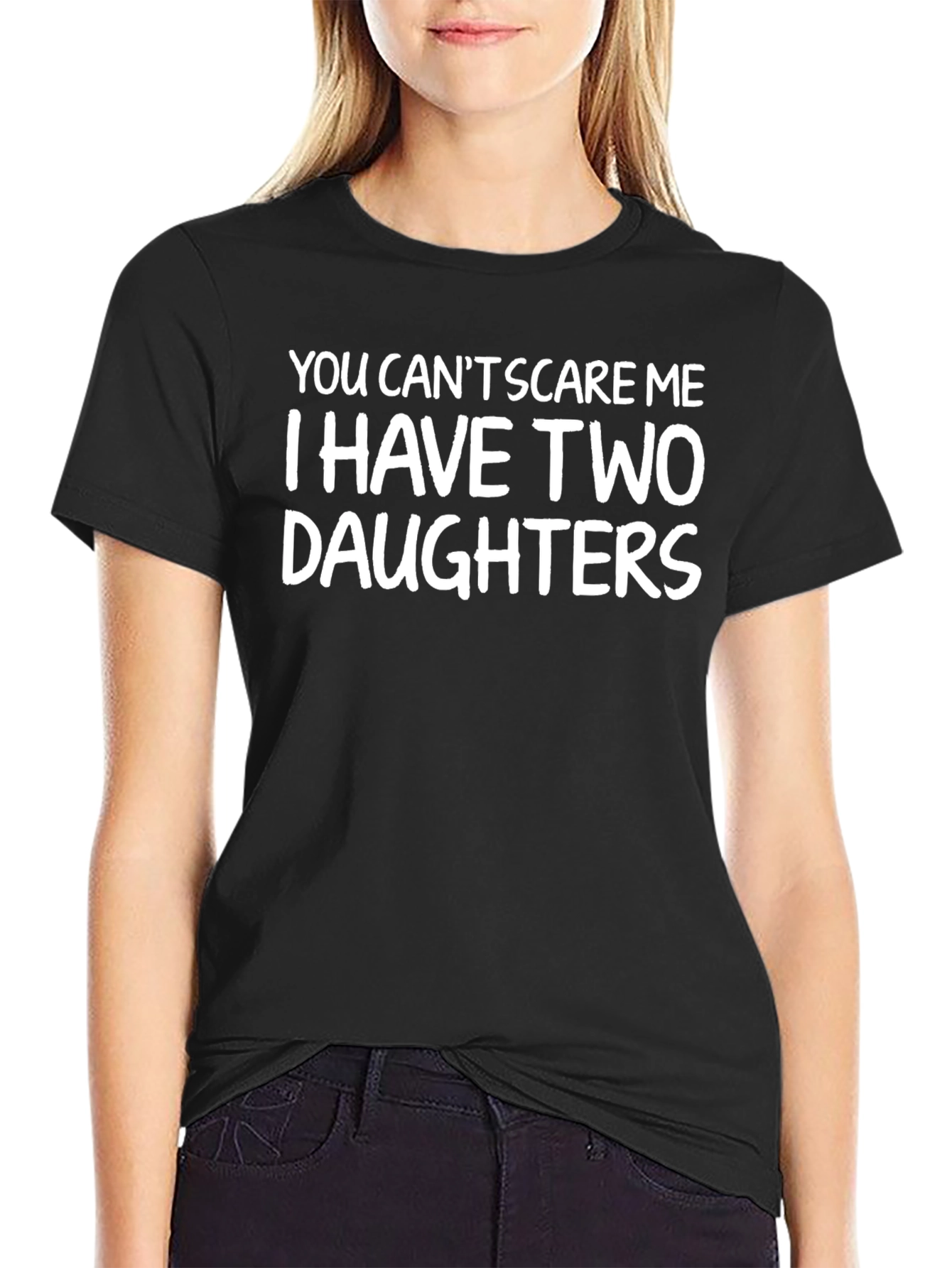 Funny Dad T-Shirt: I Have Two Daughters