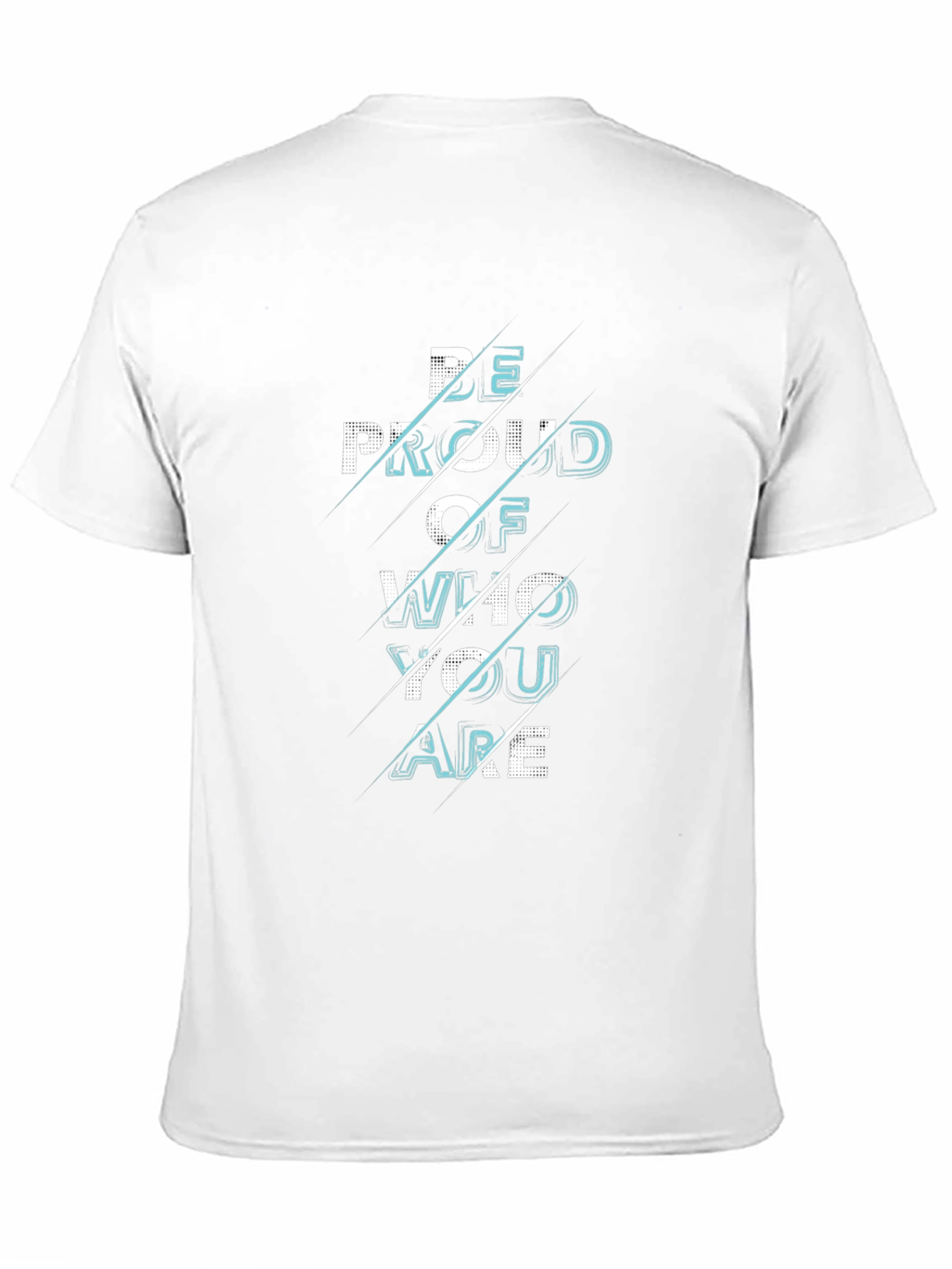 Be Proud Graphic Black T-Shirt