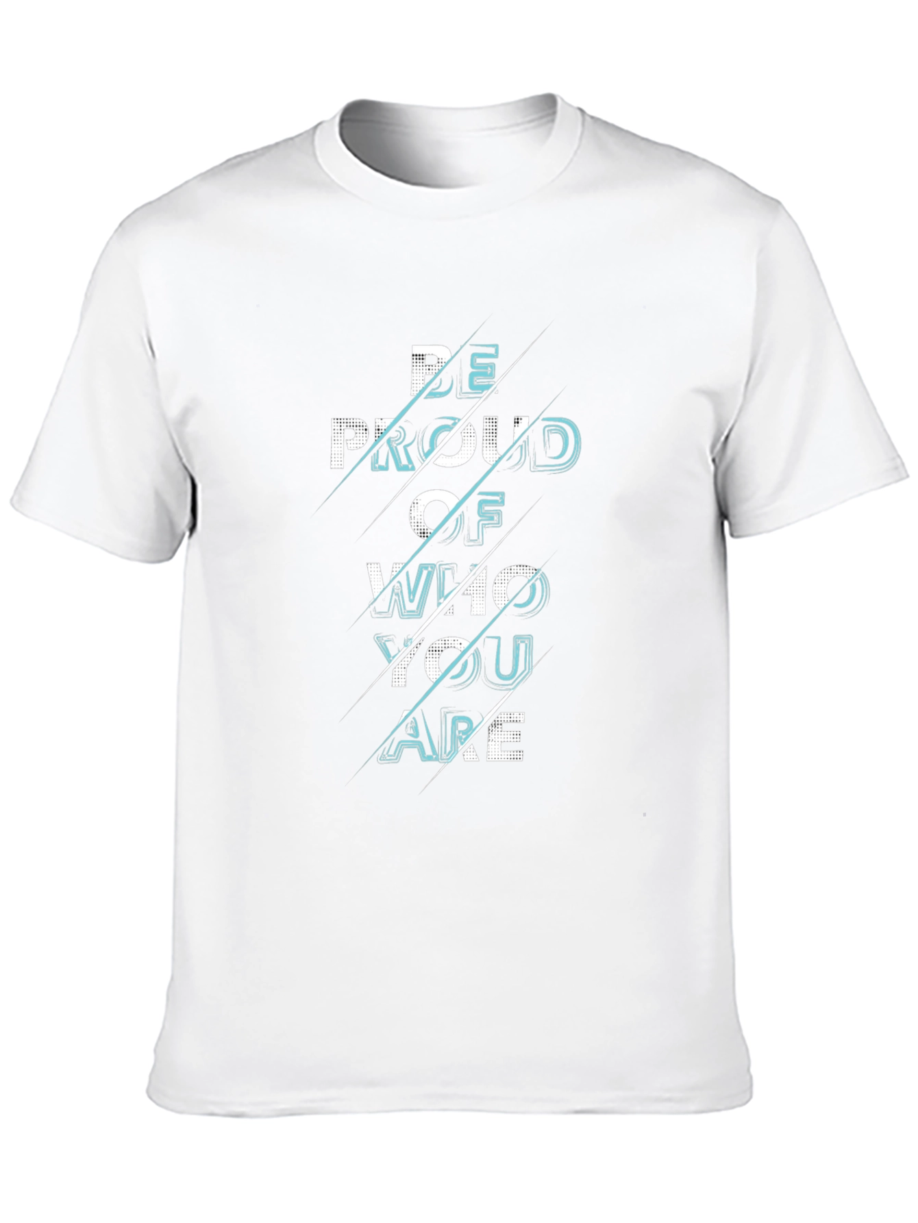 Be Proud Graphic Black T-Shirt