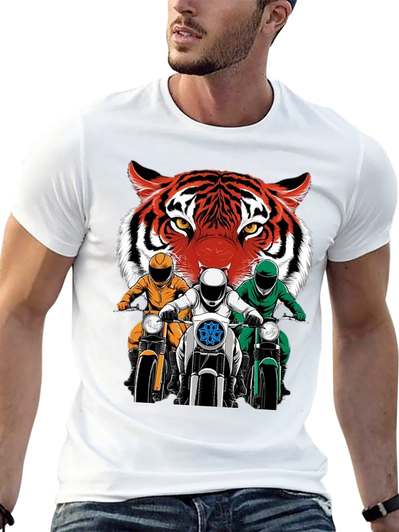 Tiger Riders Graphic T-Shirt