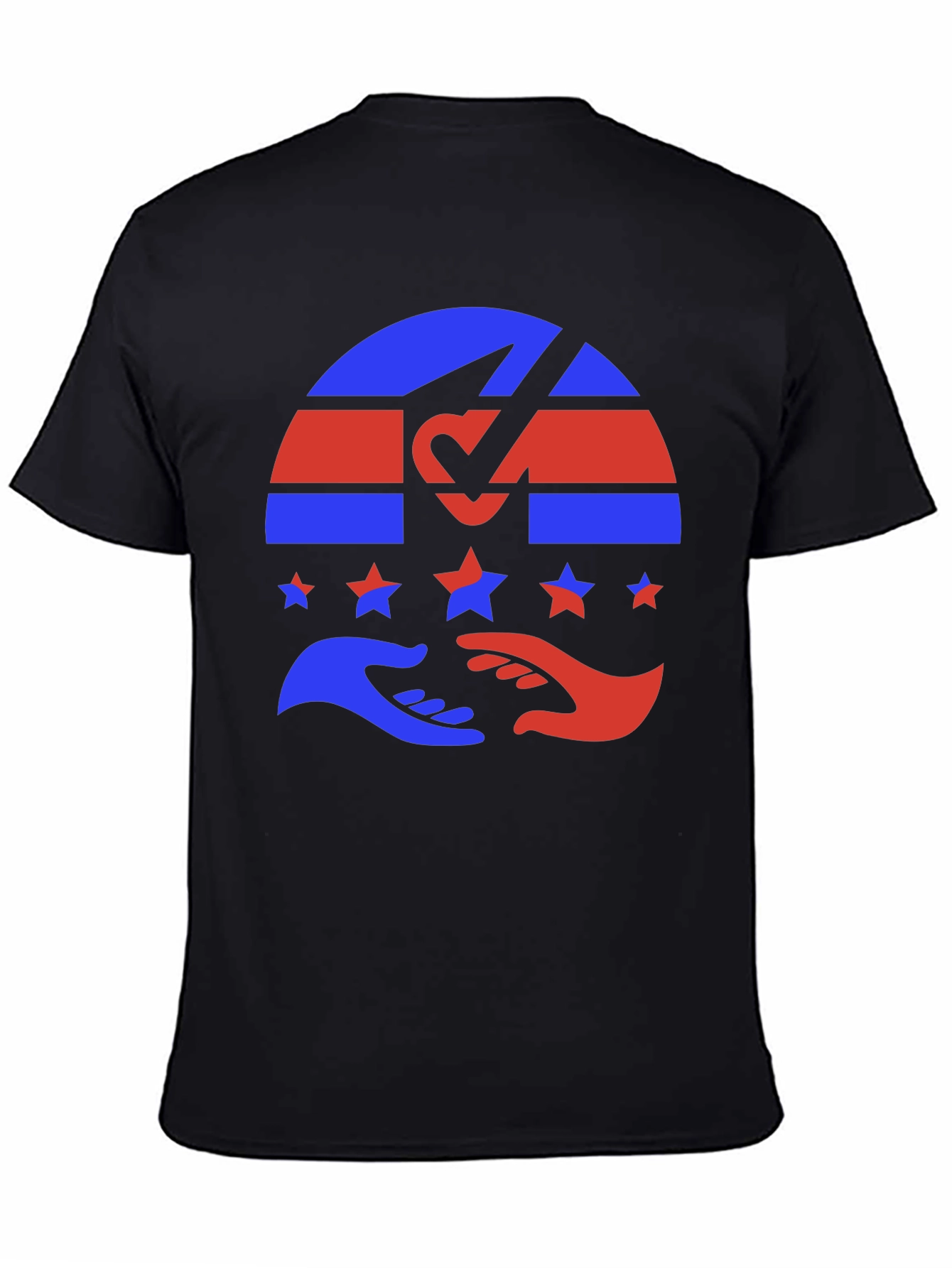 Unity Graphic Tee - Black Cotton Blend