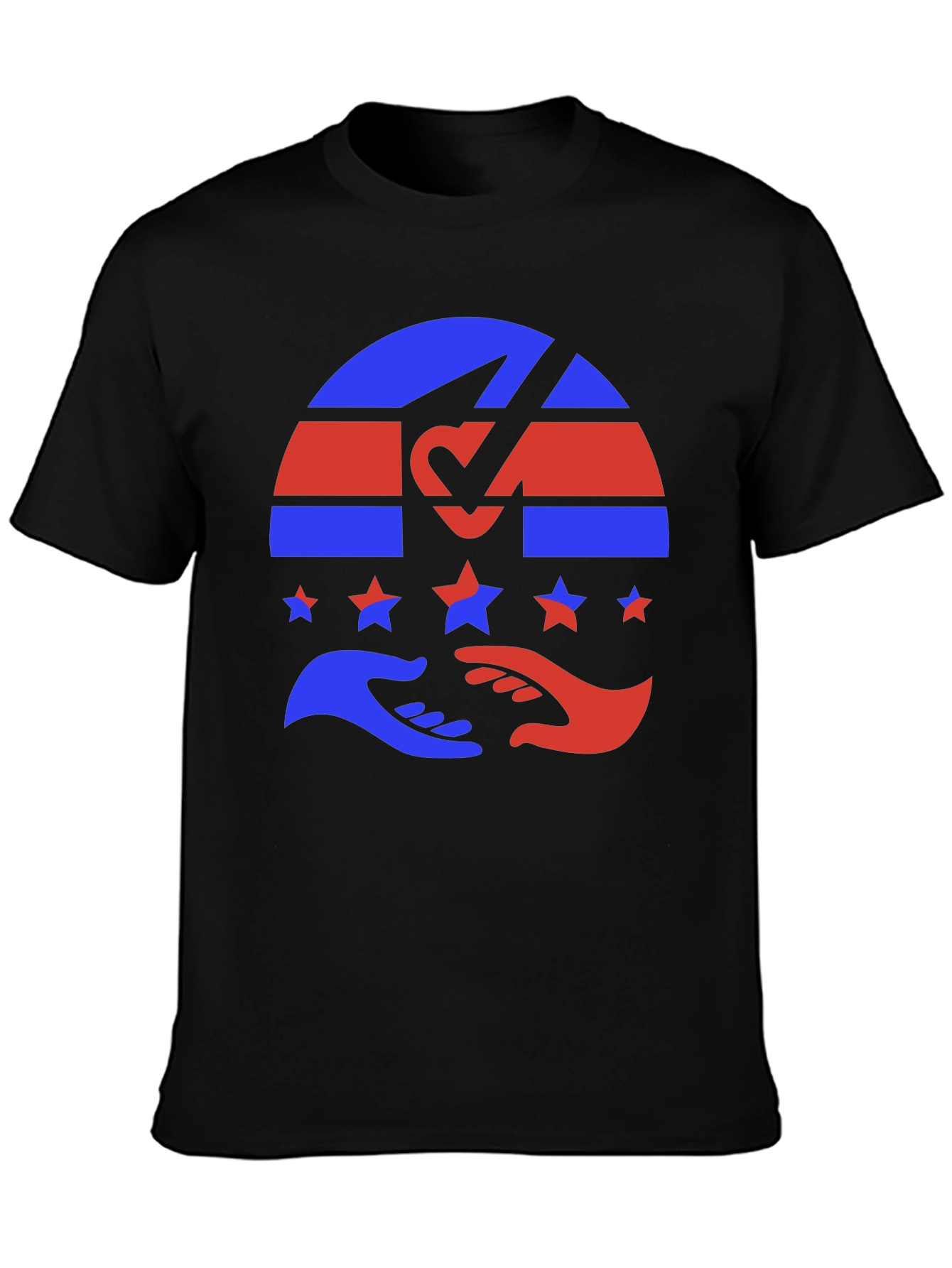 Unity Graphic Tee - Black Cotton Blend