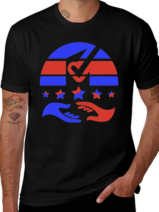 Unity Graphic Tee - Black Cotton Blend