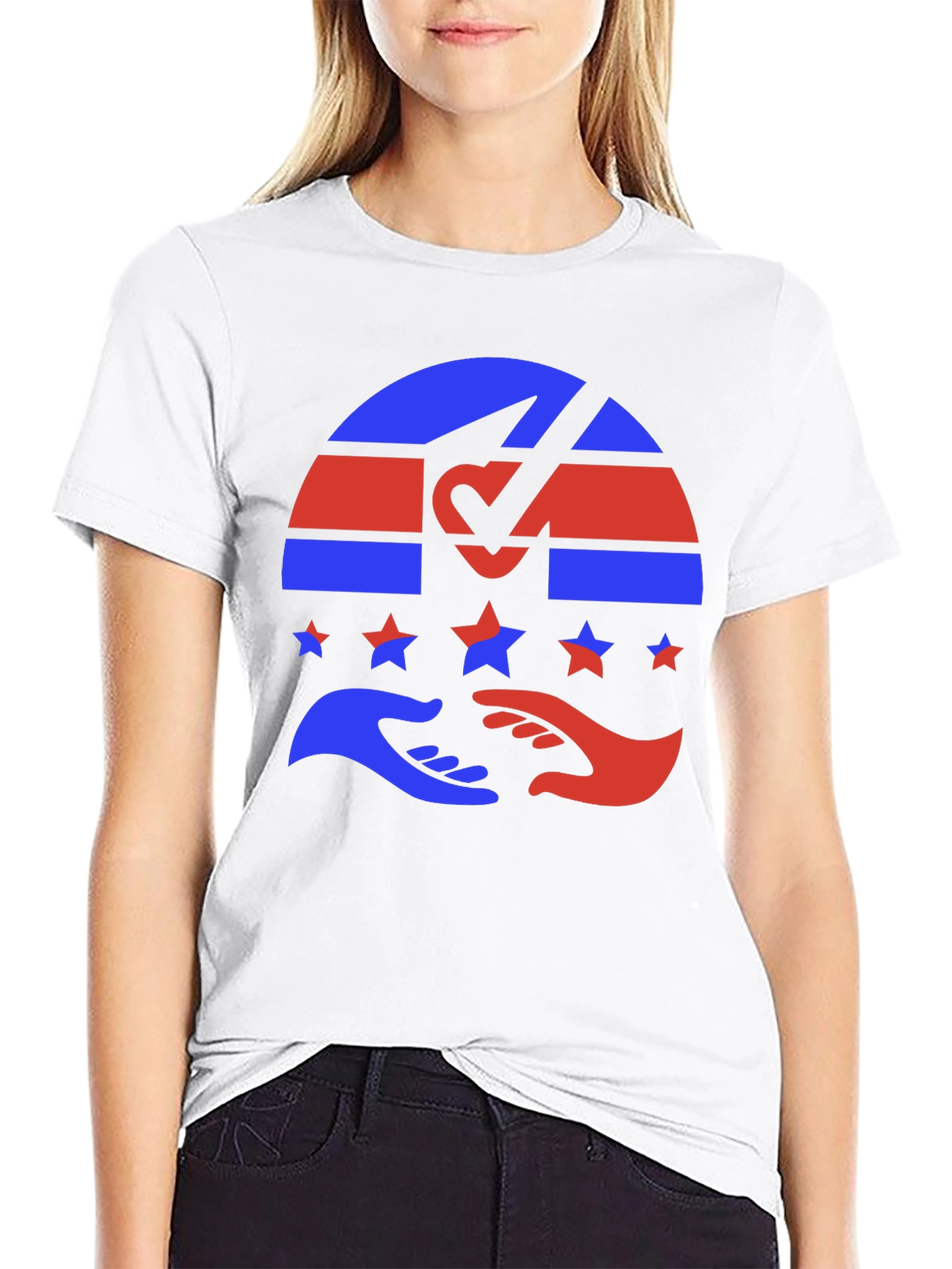 Unity Graphic Tee - Black Cotton Blend