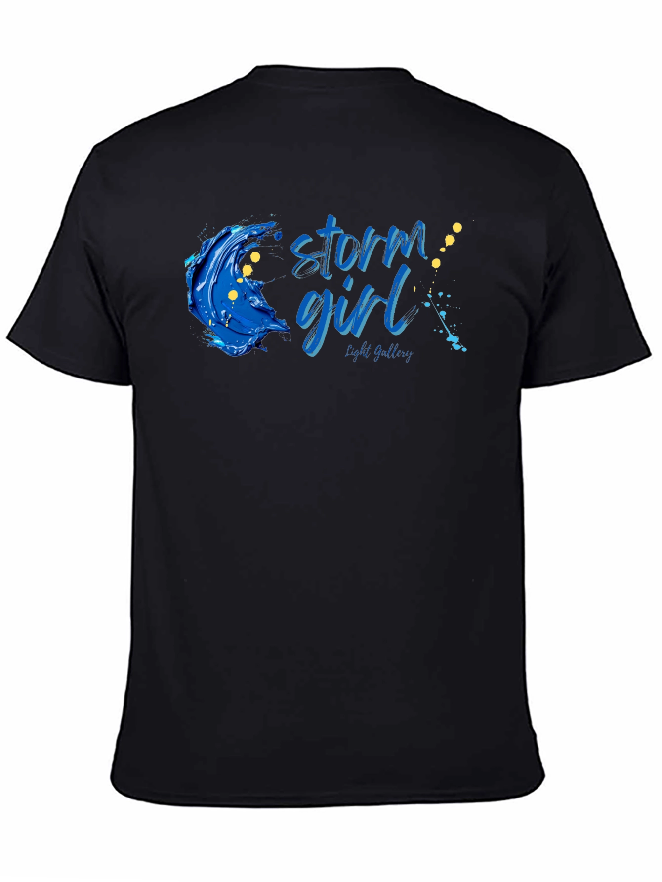 Storm Girl Graphic Black T-Shirt