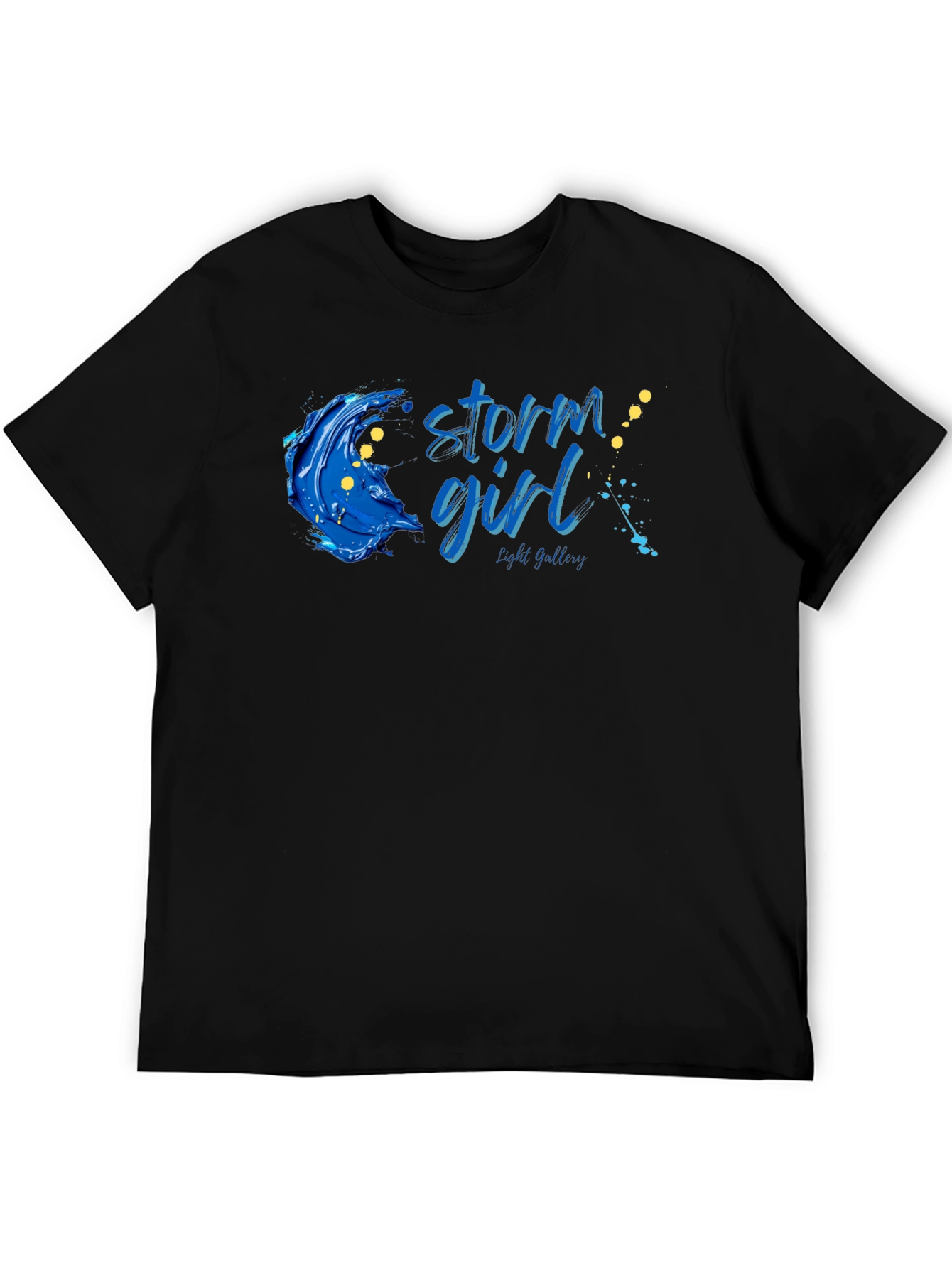Storm Girl Graphic Black T-Shirt