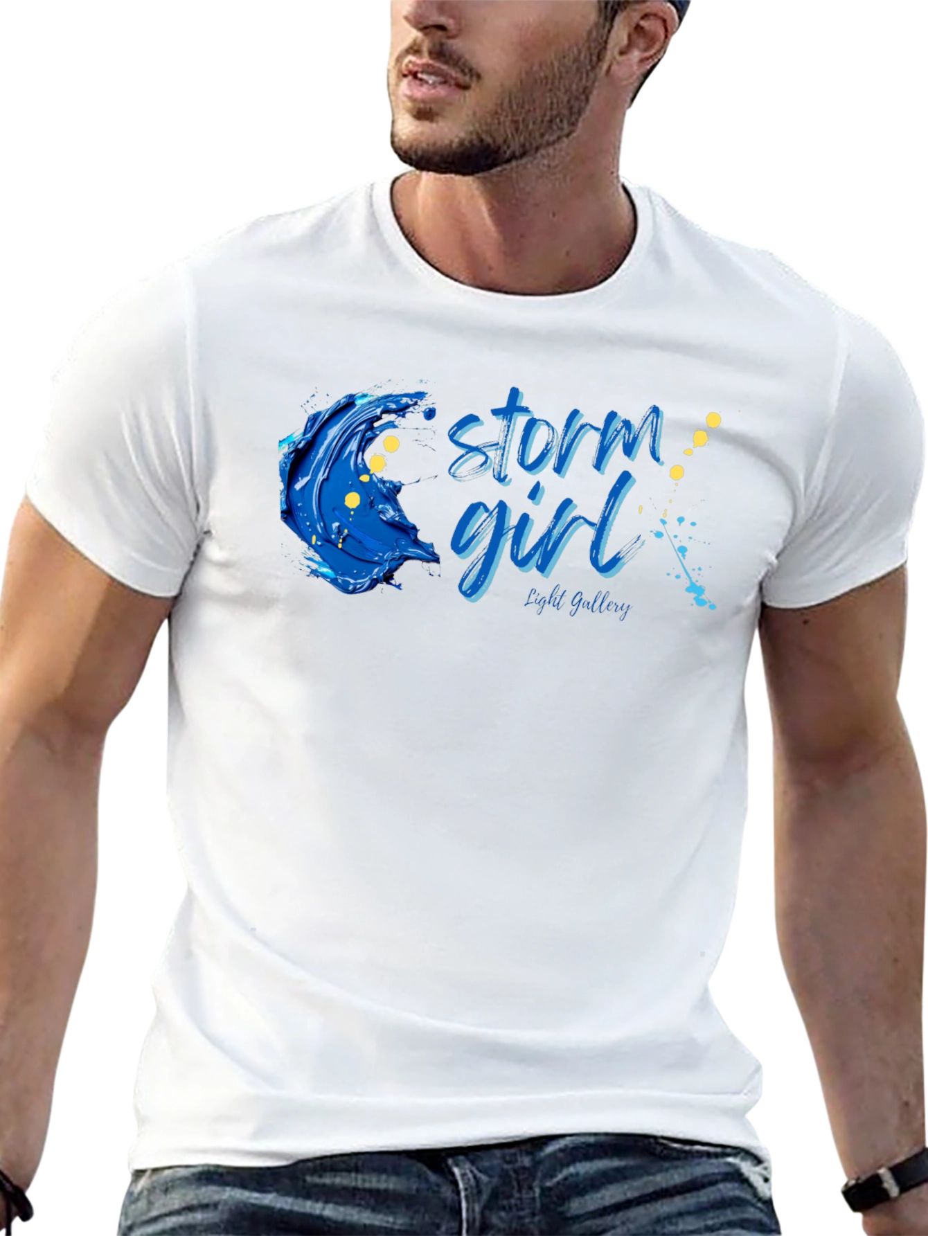 Storm Girl Graphic Black T-Shirt