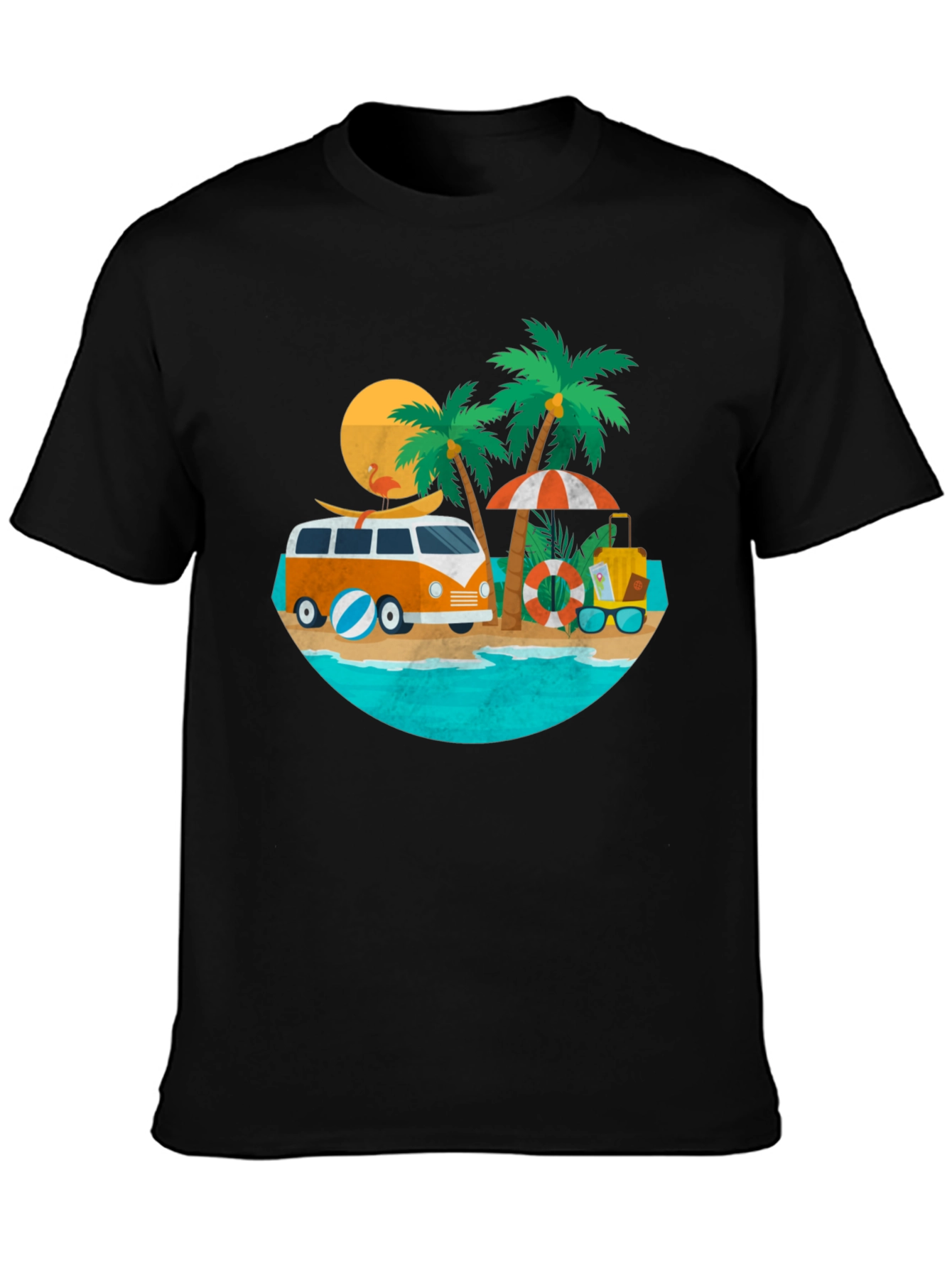 Summer Beach Bus T-Shirt