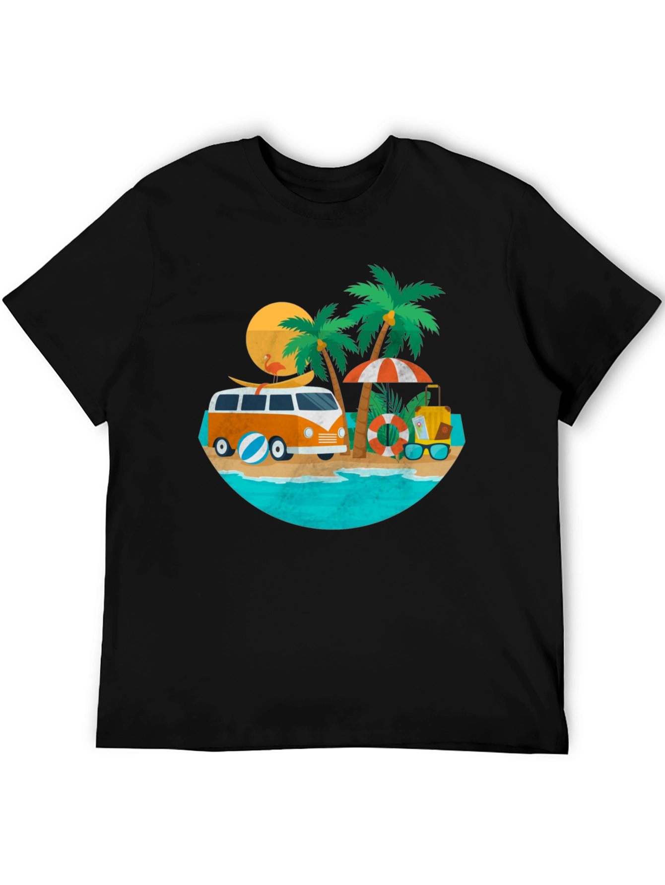 Summer Beach Bus T-Shirt