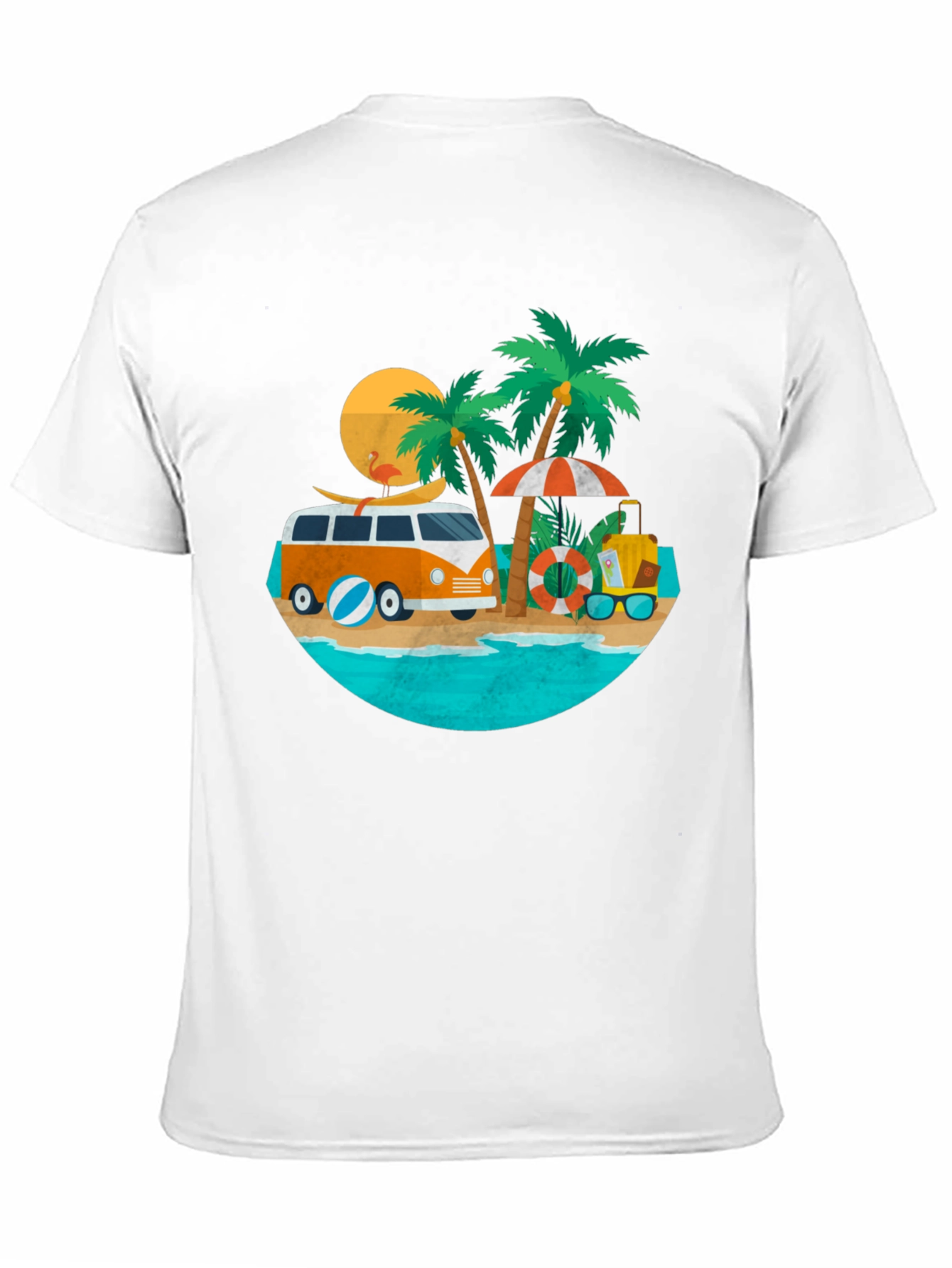 Summer Beach Bus T-Shirt
