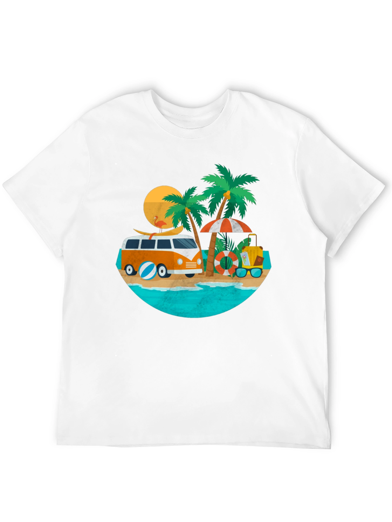 Summer Beach Bus T-Shirt