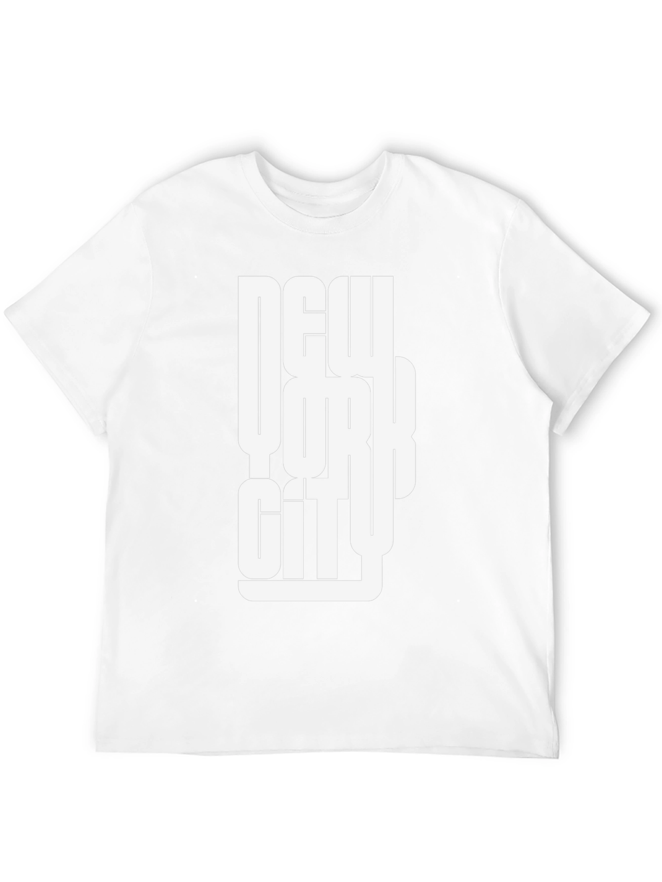 New York City Graphic Print Black T-Shirt