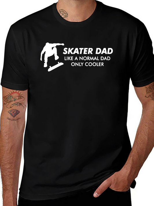 Skater Dad Graphic T-Shirt - Cool Dad Tee