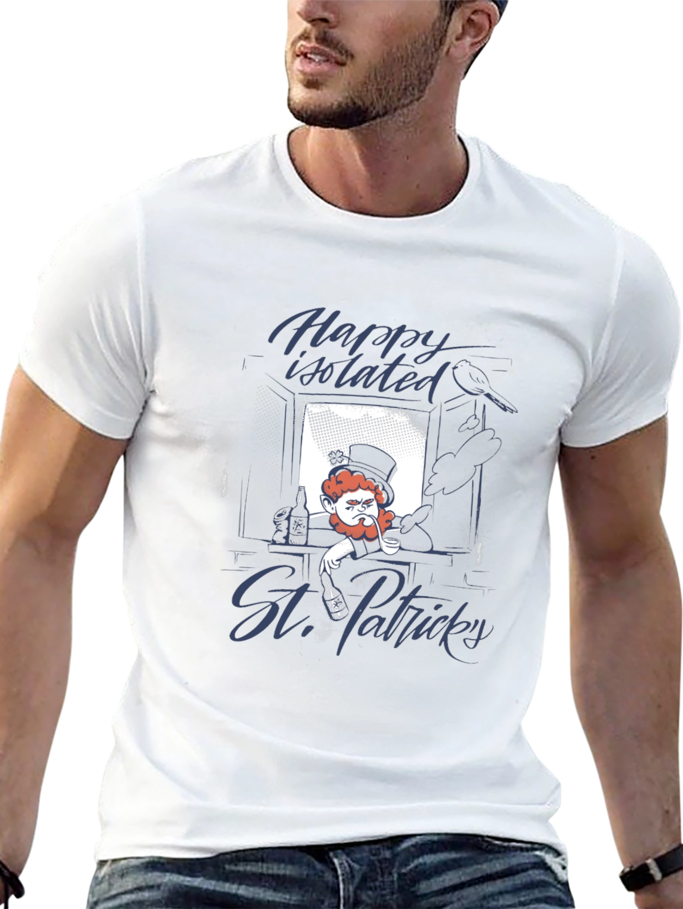 Happy Isolated St. Patricks Day Graphic Tee