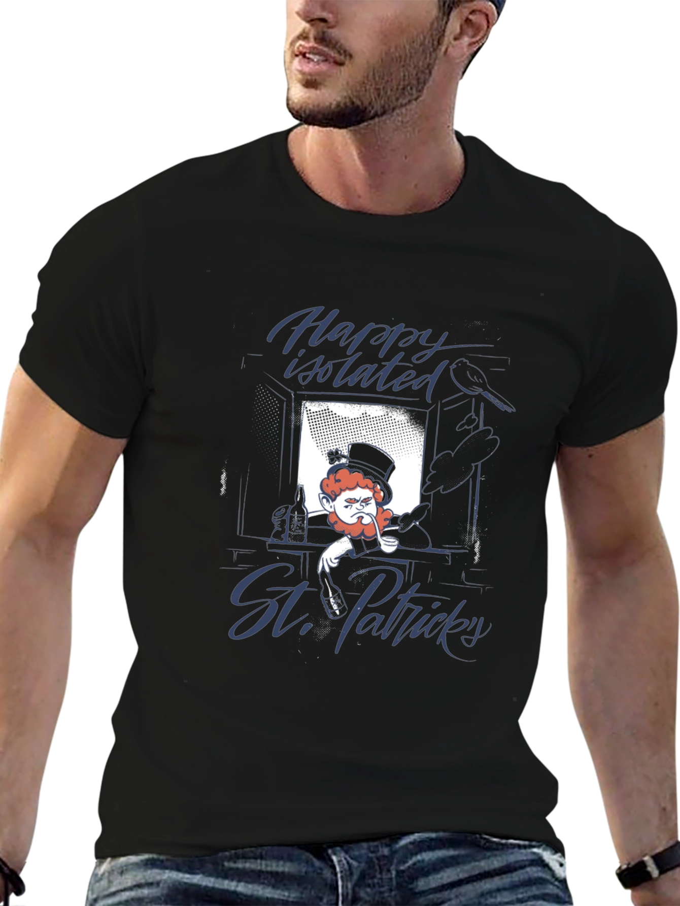 Happy Isolated St. Patricks Day Graphic Tee