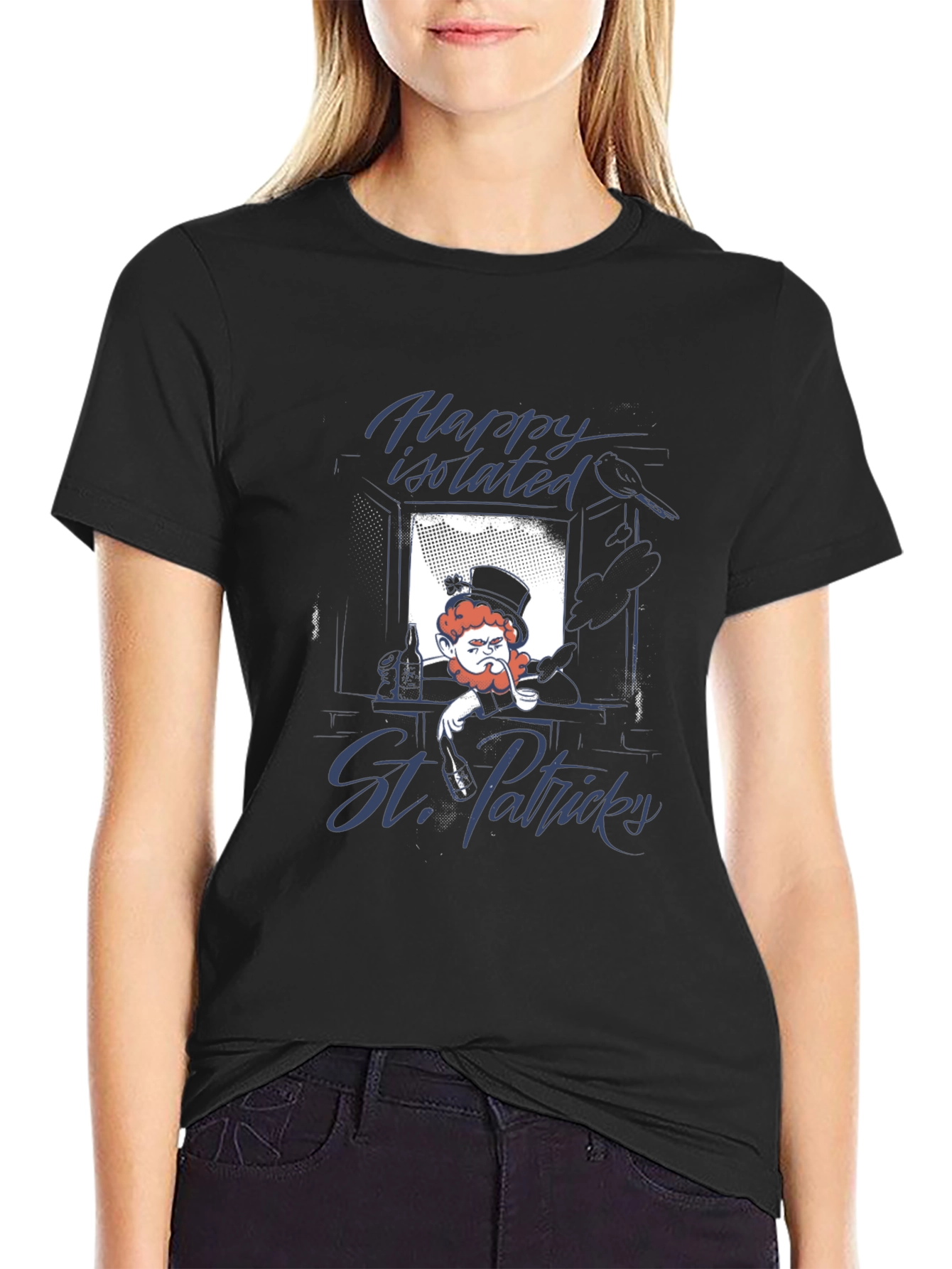 Happy Isolated St. Patricks Day Graphic Tee