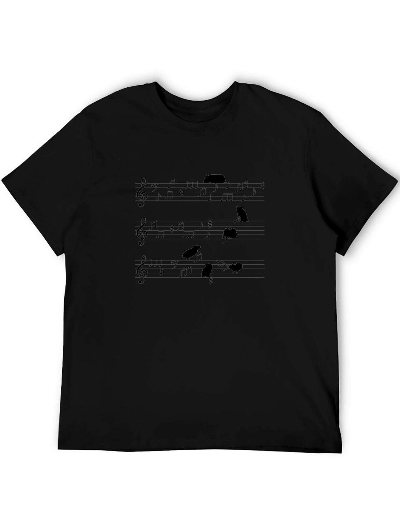 Musical Cat T-Shirt