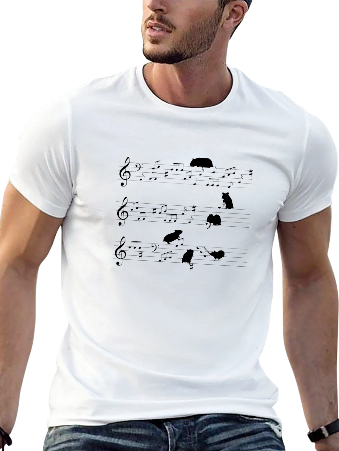 Musical Cat T-Shirt